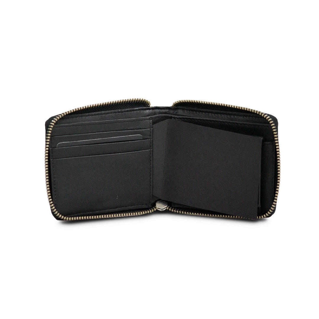 Zipper Wallet Black