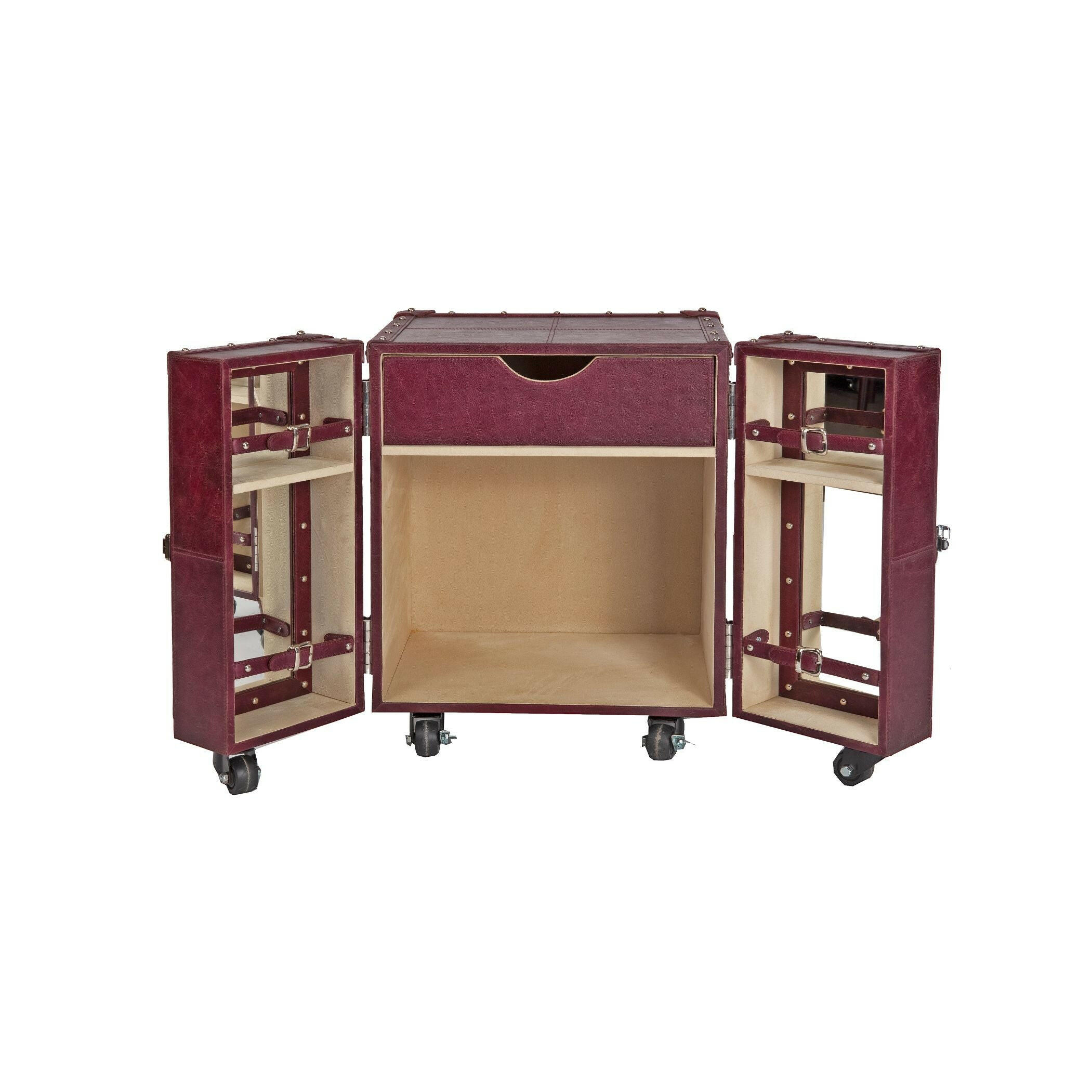 Miami Waxy Small Sachin Bar Burgundy