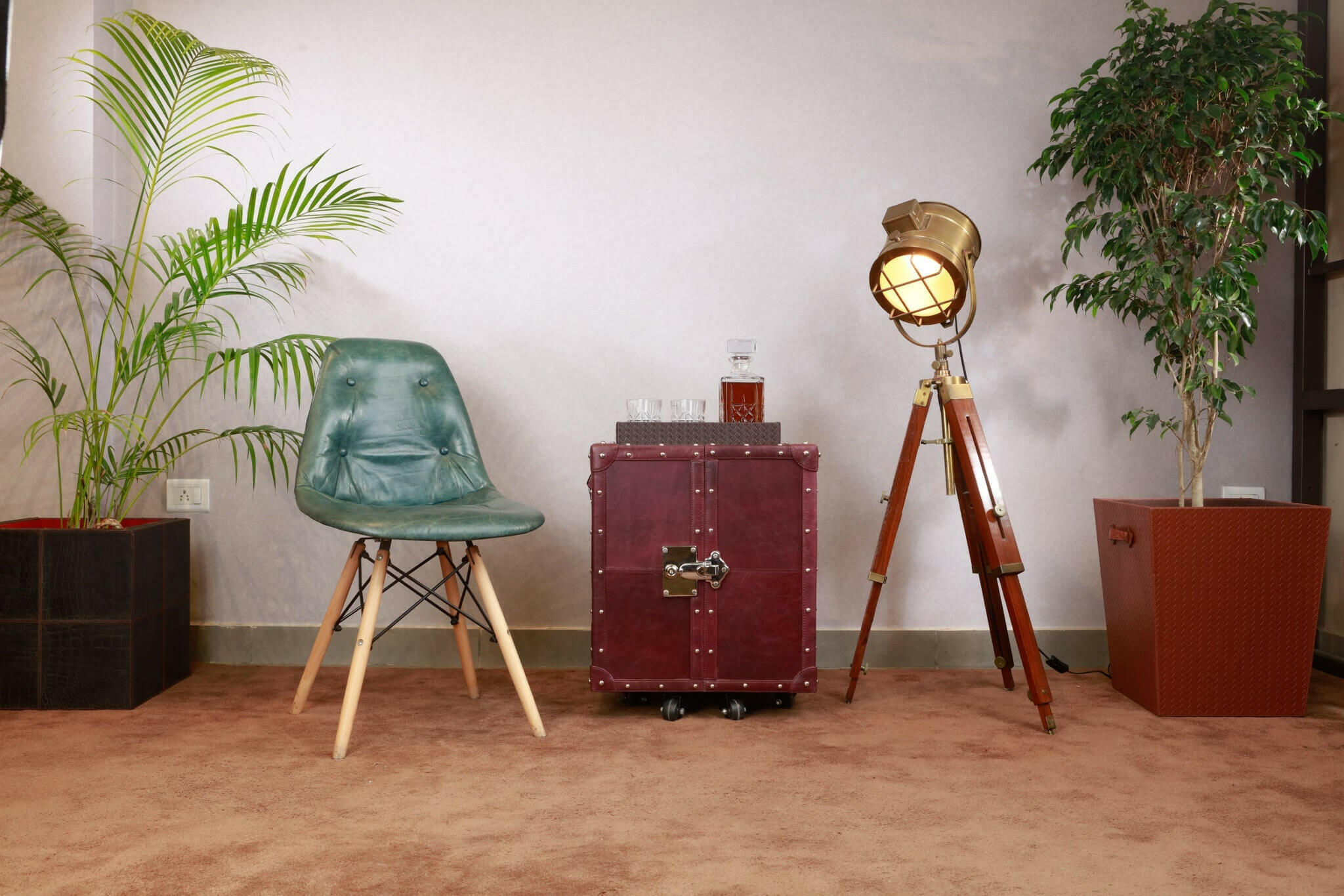 Miami Waxy small Sachin Bar Tan