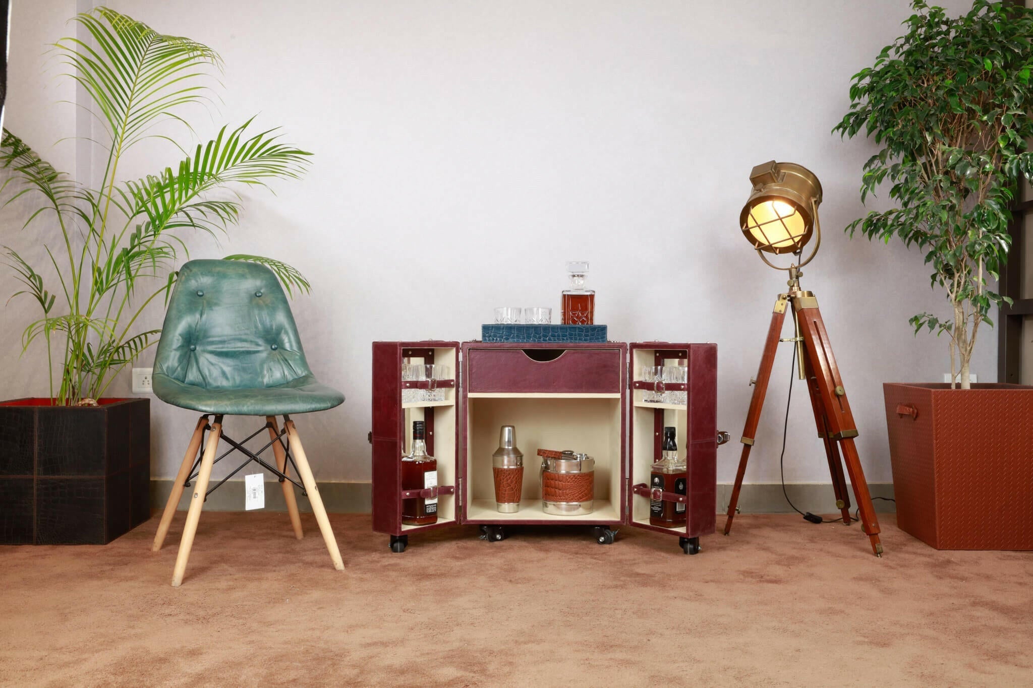 Miami Waxy small Sachin Bar Tan