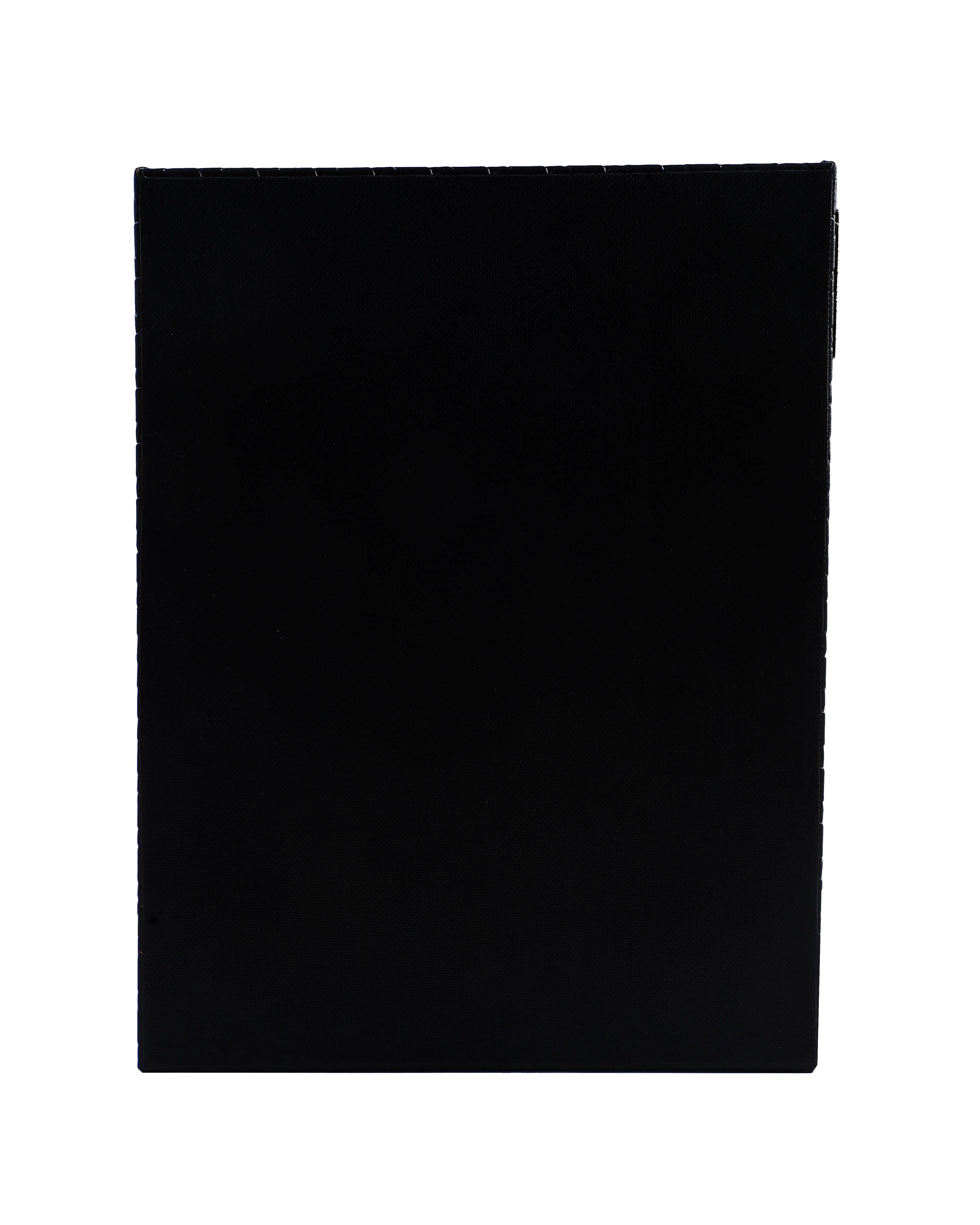 Entwine Paper Tray A4 in Faux Leather Black