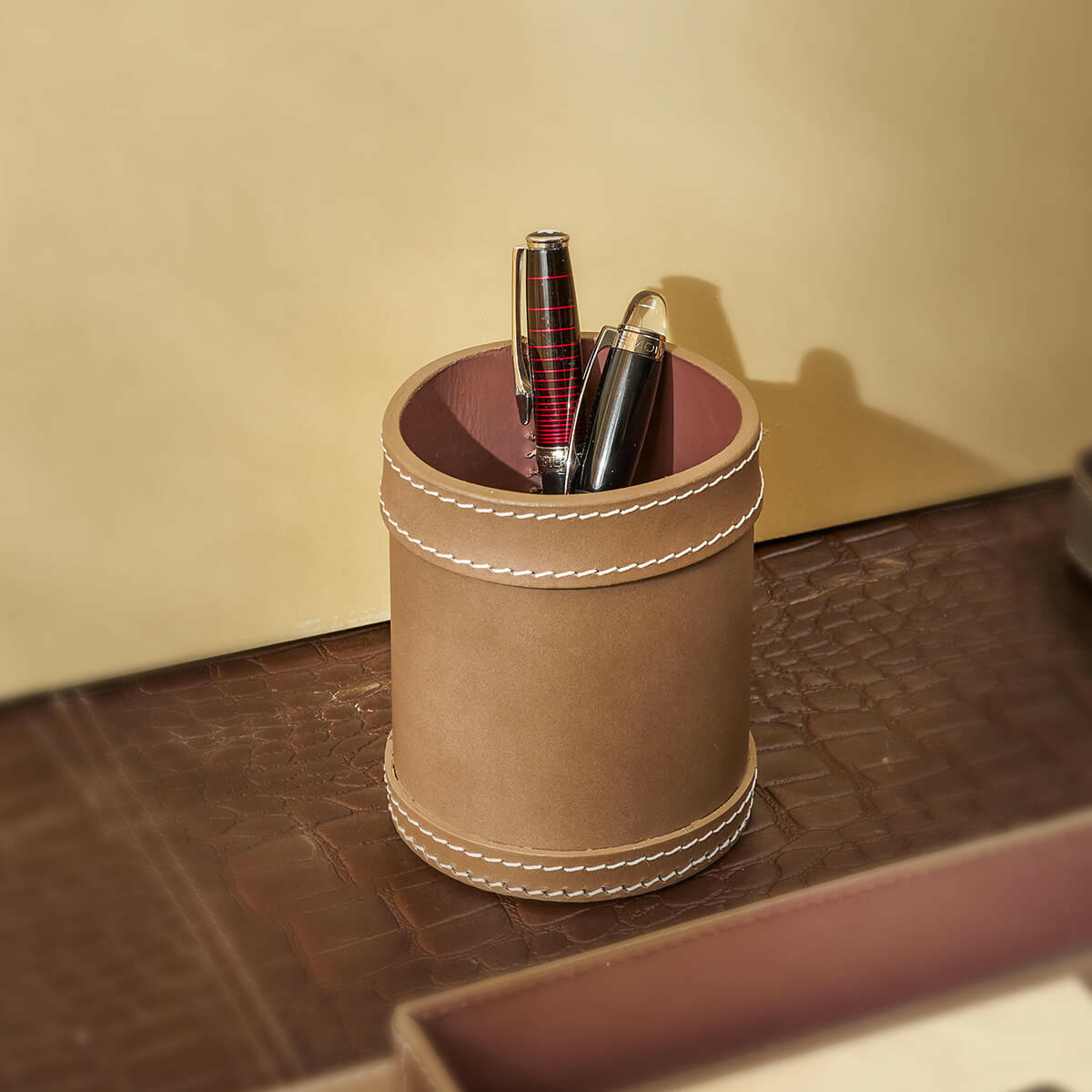 Modella Pen Holder Taupe
