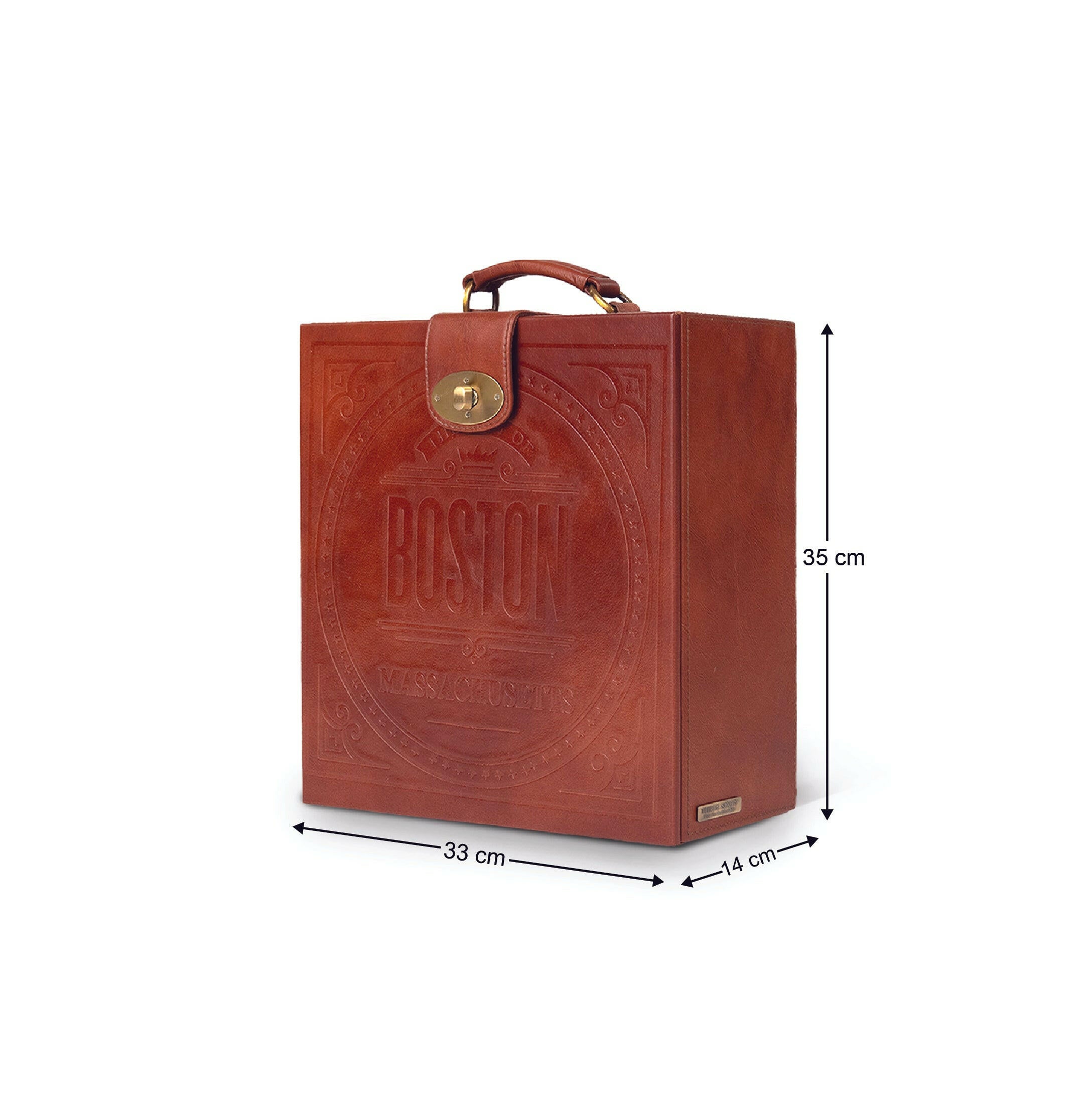 Hyde Portable Briefcase Bar Tan
