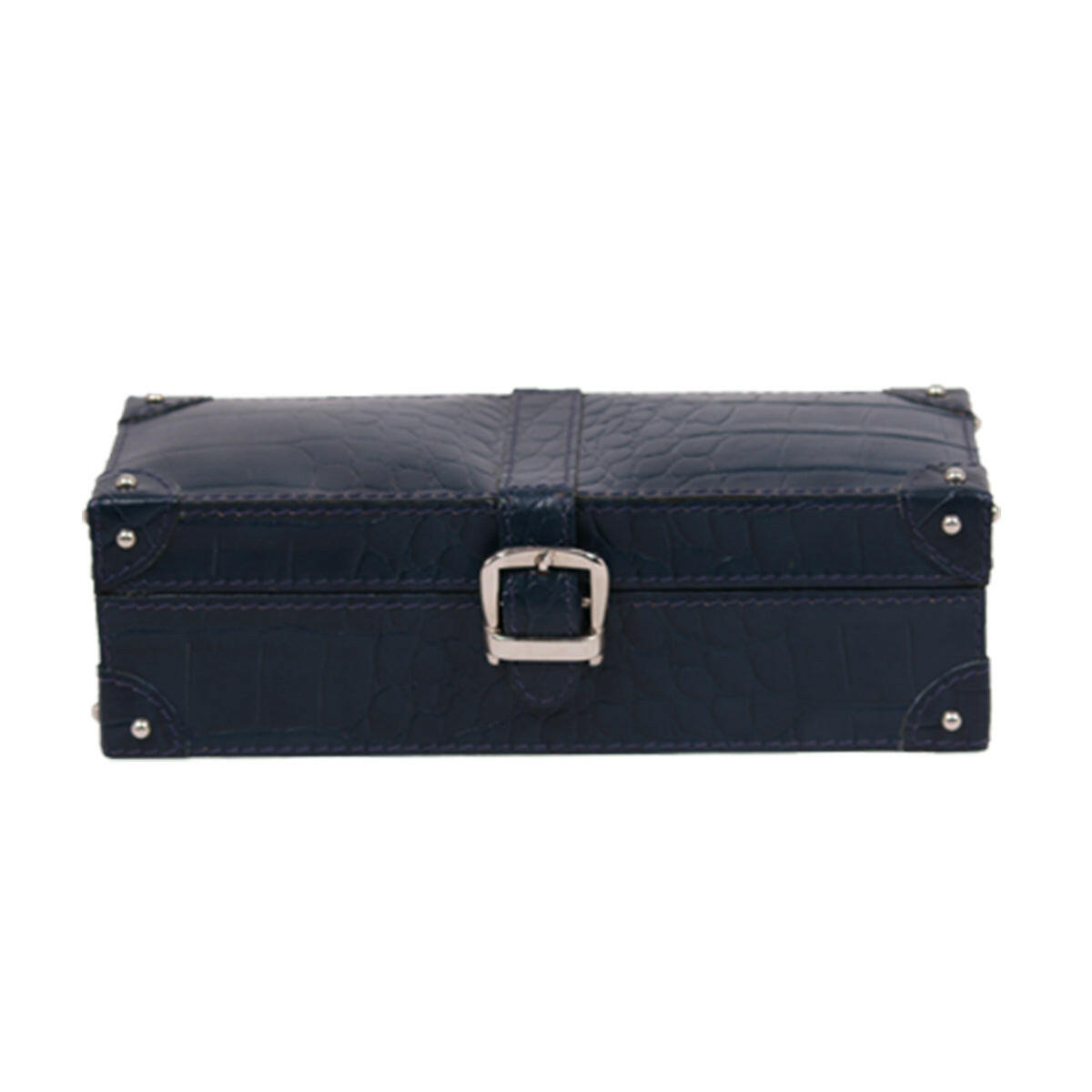 Eden Watch Box of 4 - Blue Croco