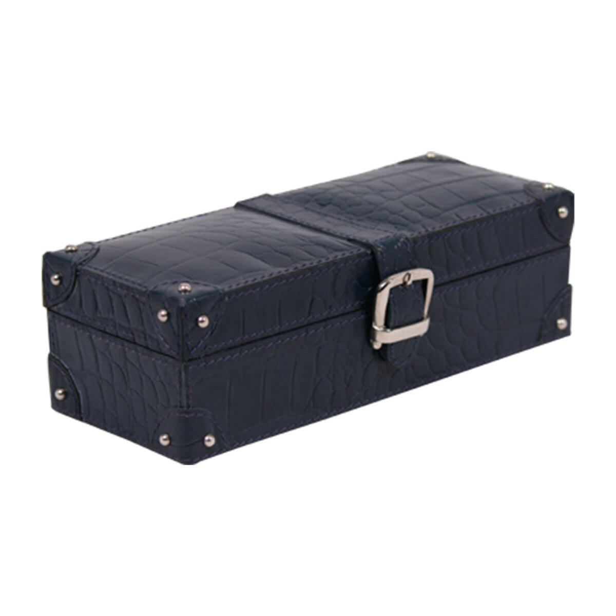 Eden Watch Box of 4 - Blue Croco