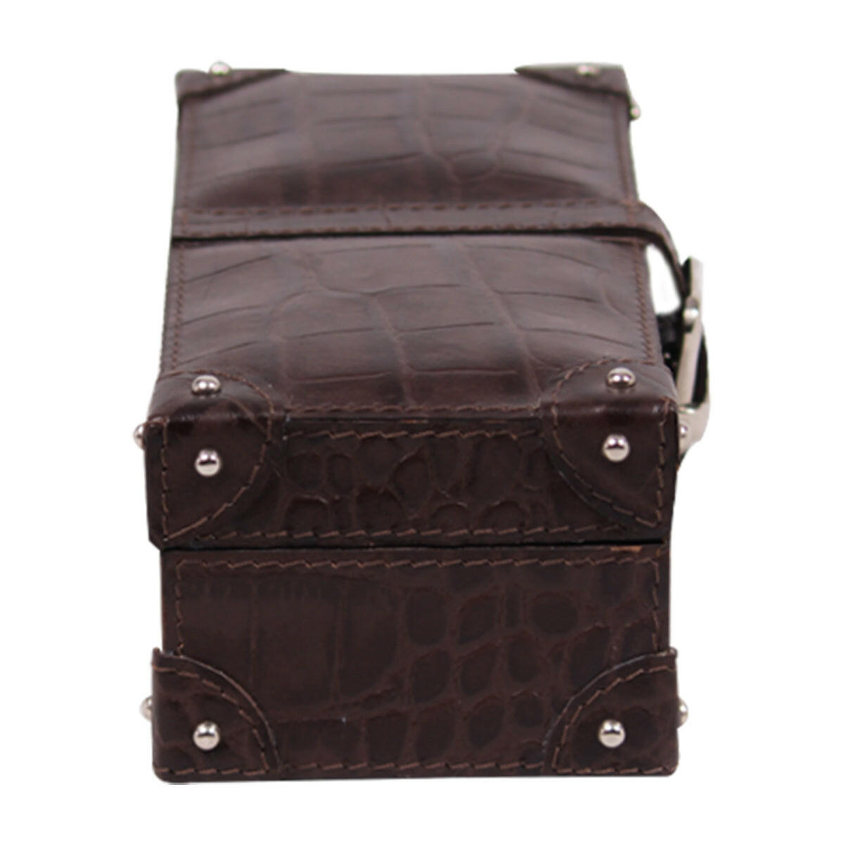 Eden Watch Box of 4 - Brown Croco