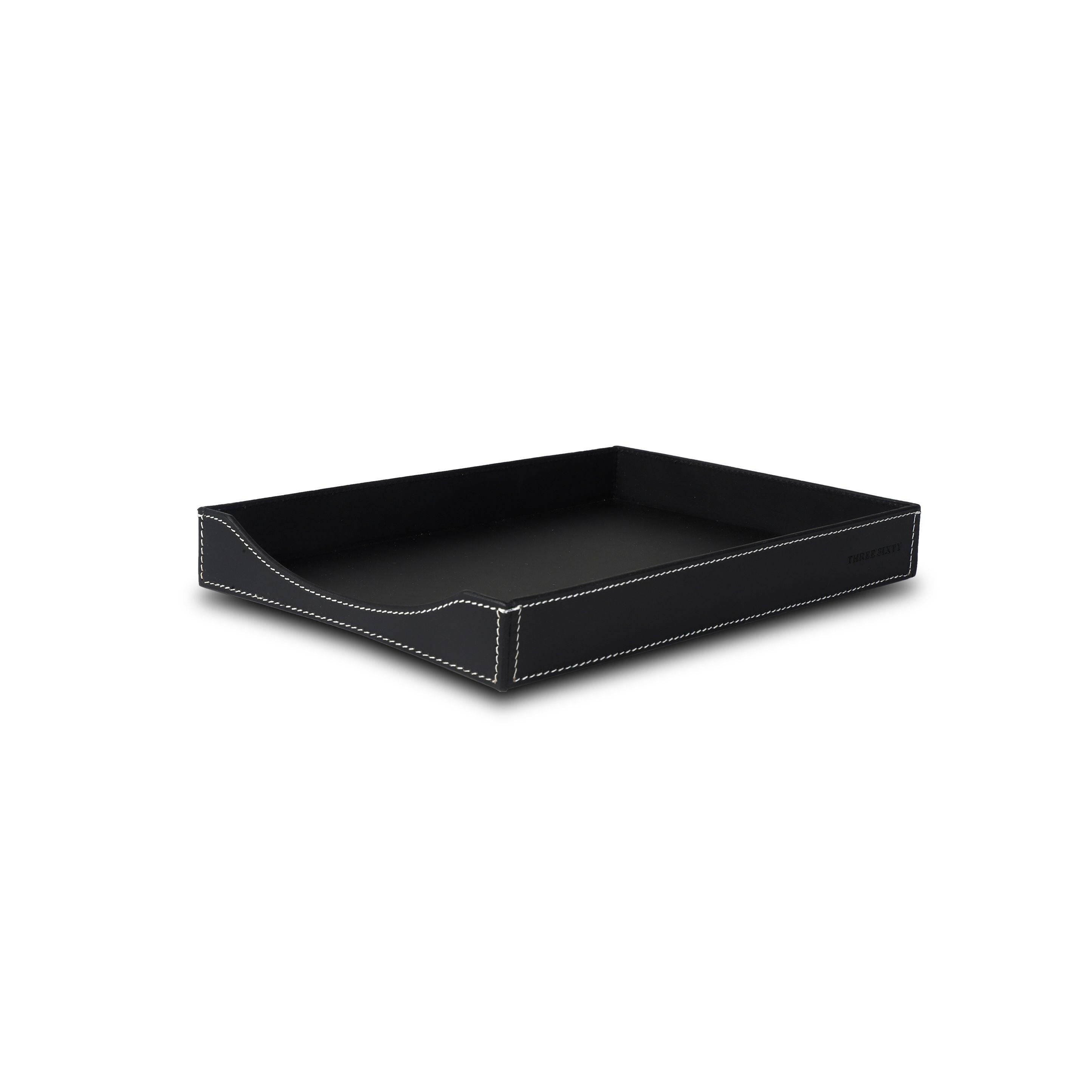Modella A4 Paper Letter Organizer Black