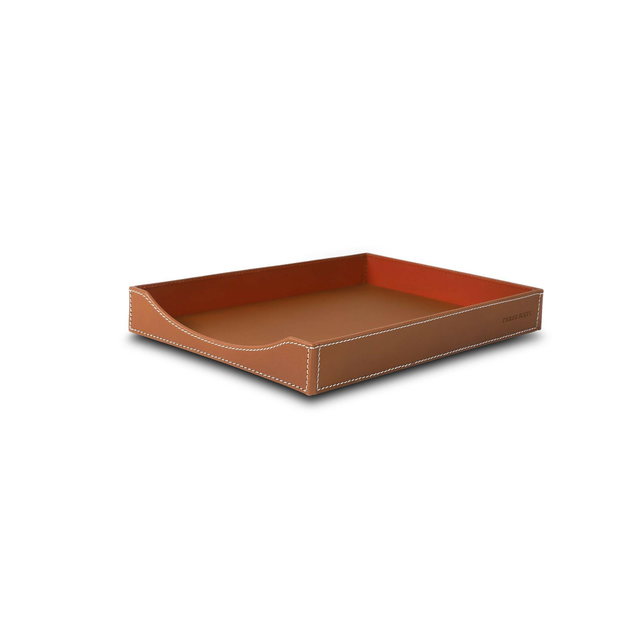 Modella A4 Paper Letter Organizer Cognac