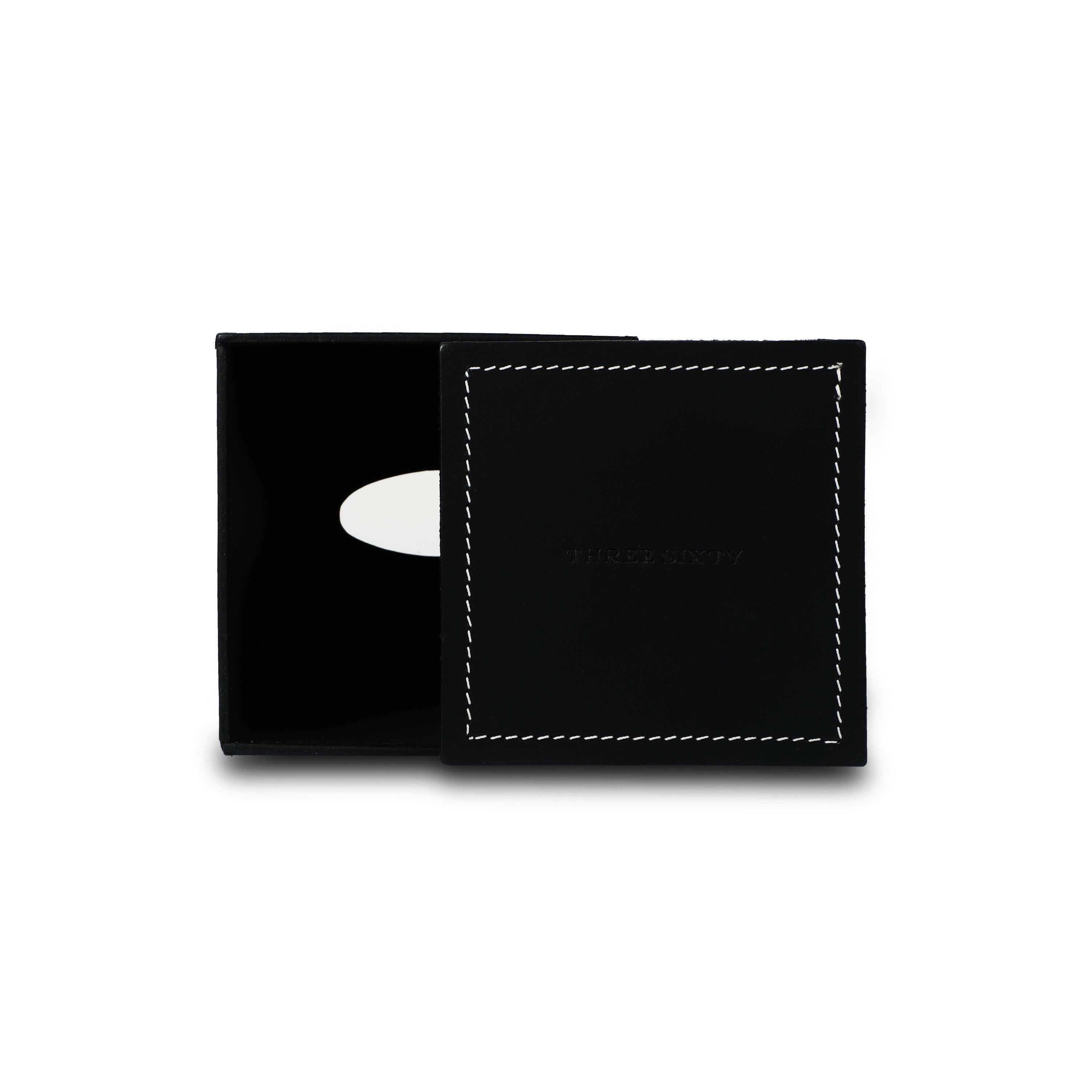 Modella High Tissue Box Holder Black