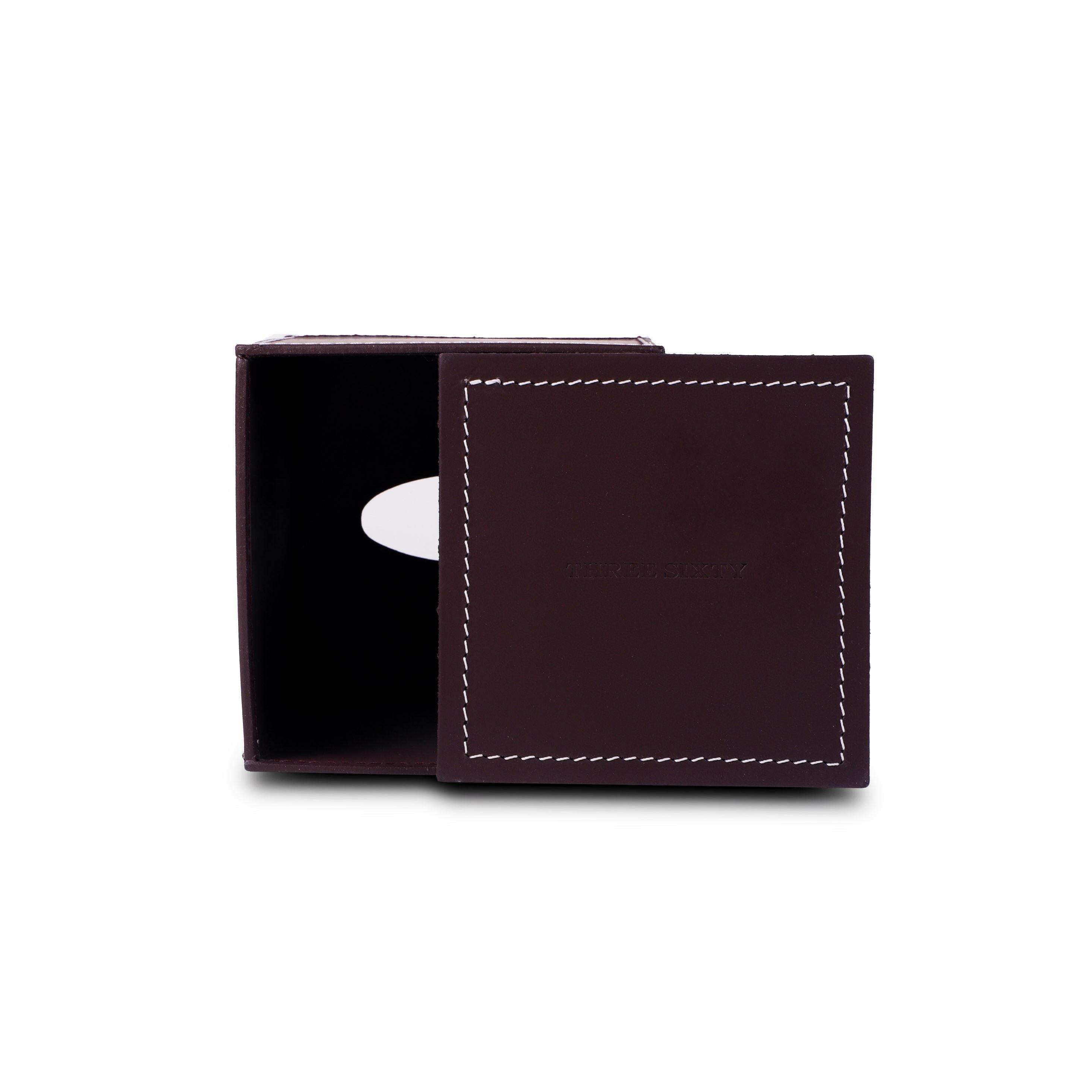 Modella High Tissue Box Holder Bordeaux