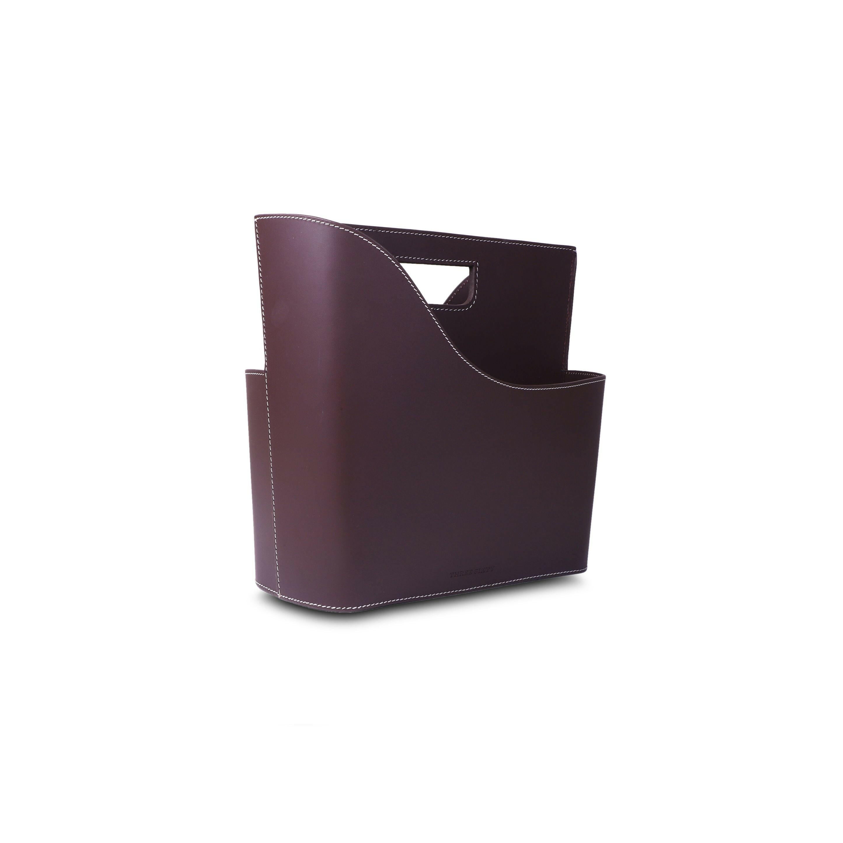Modella Magazine Holder Bordeaux