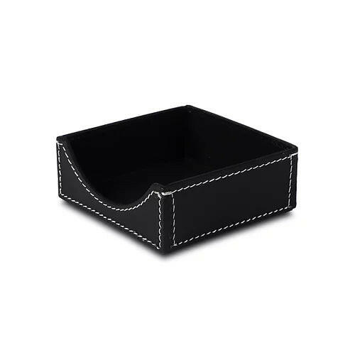 Modella Square Memo Holder Black