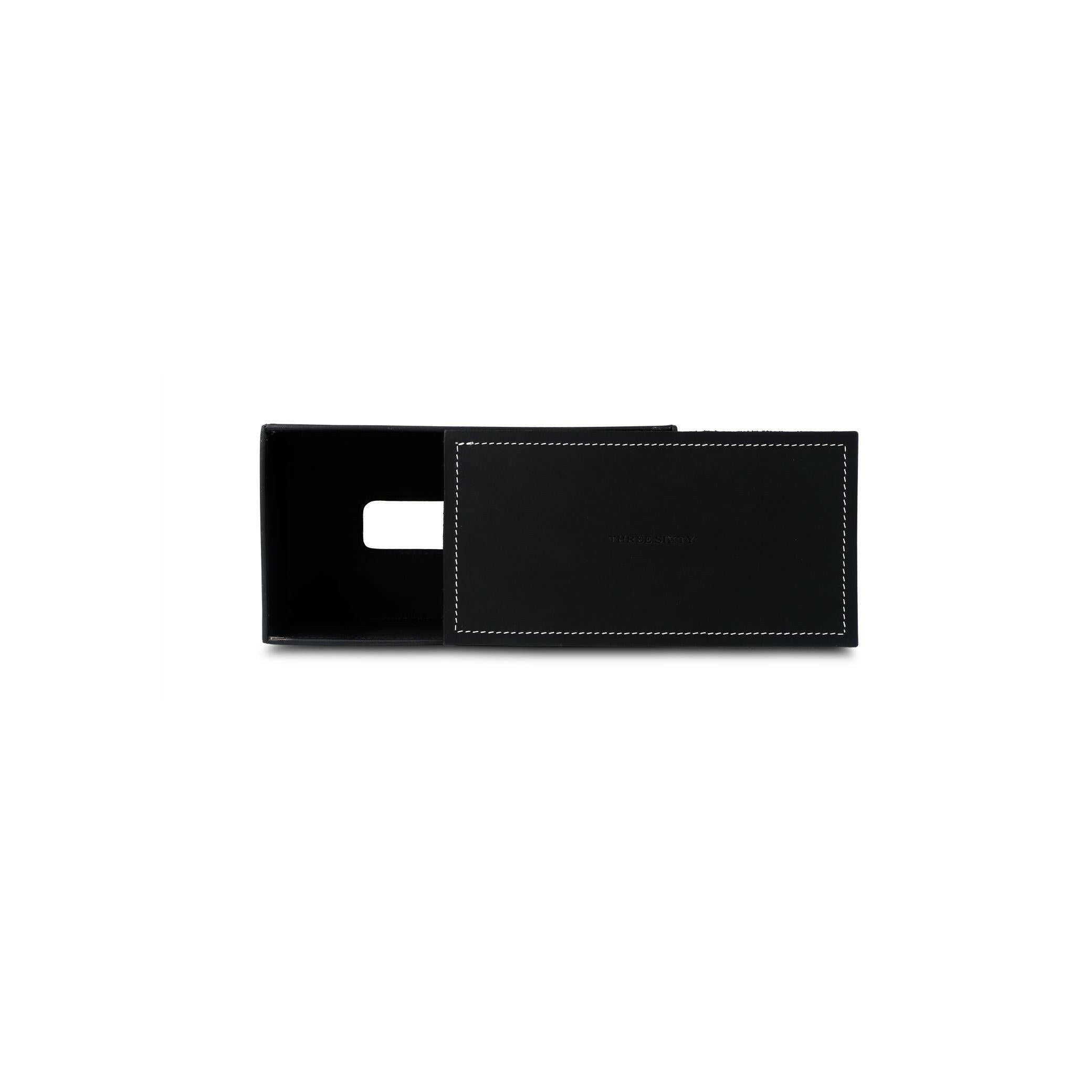 Modella Tissue Box Holder Black