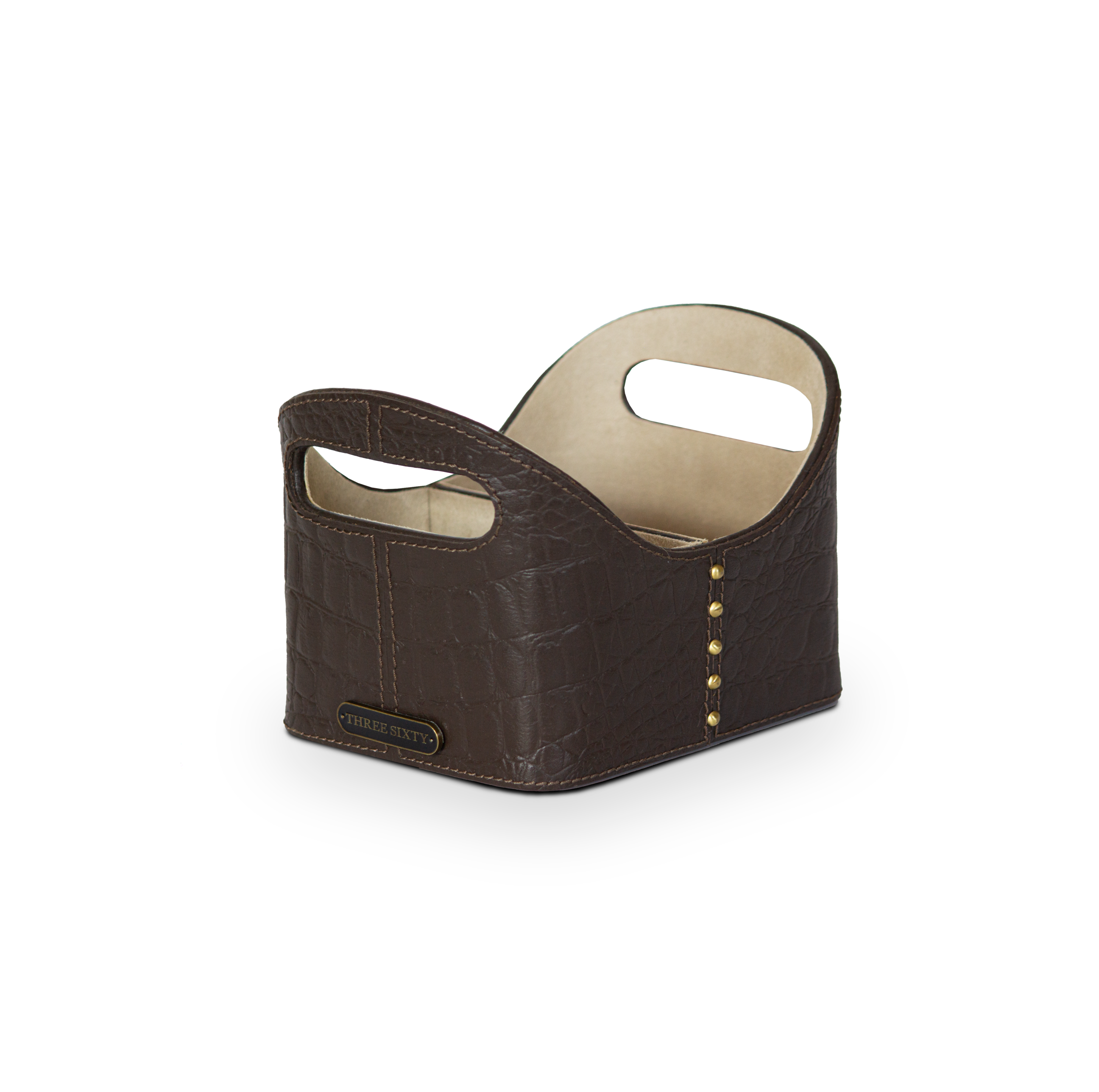 Eden Desk Organiser/Caddy Brown