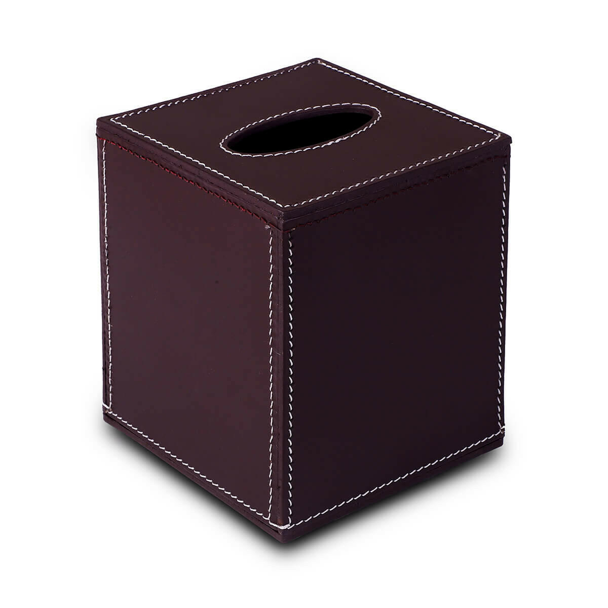Modella High Tissue Box Holder Bordeaux