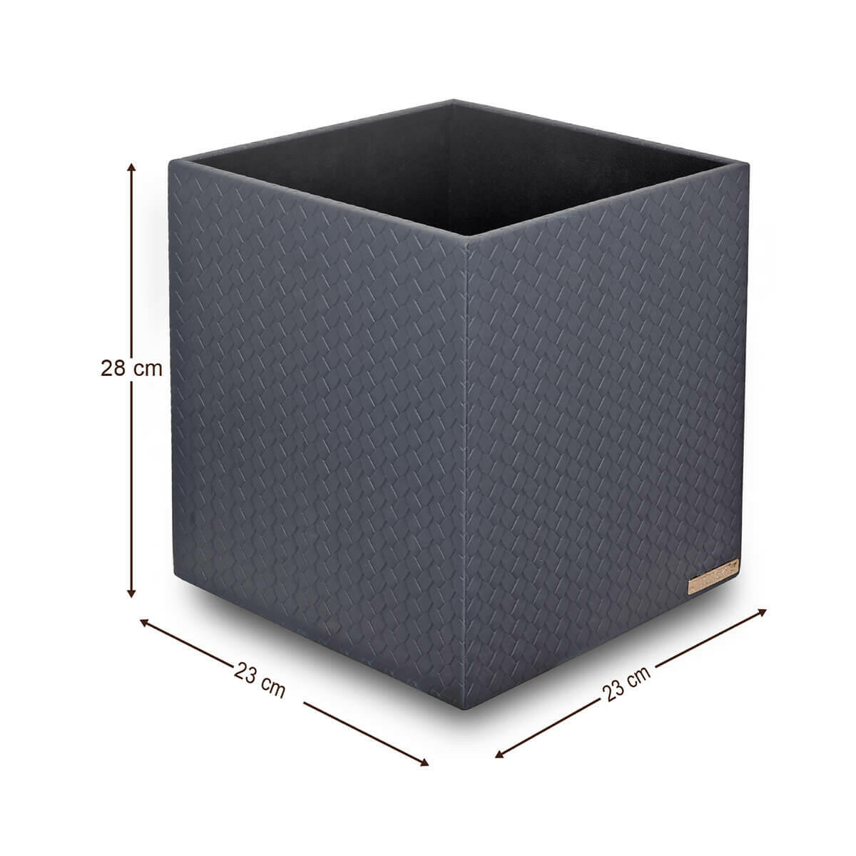 Entwine Taper Waste Bin Grey