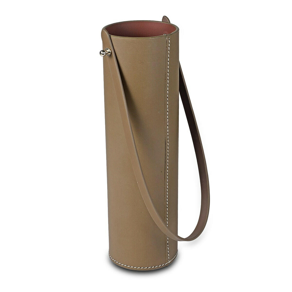 Tall Single Wine Bottle Holder Taupe