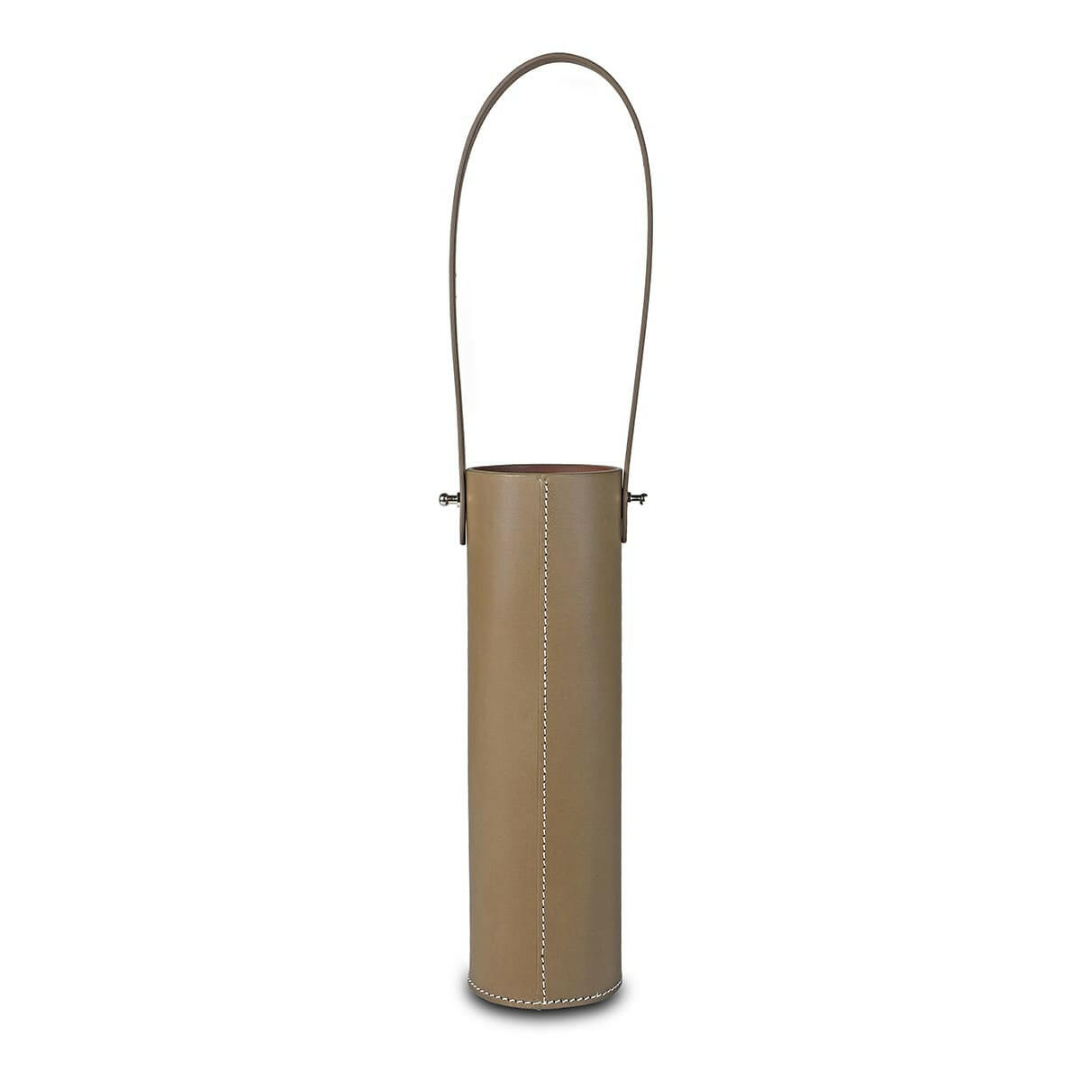 Modella Tall Single Wine Bottle Holder Taupe