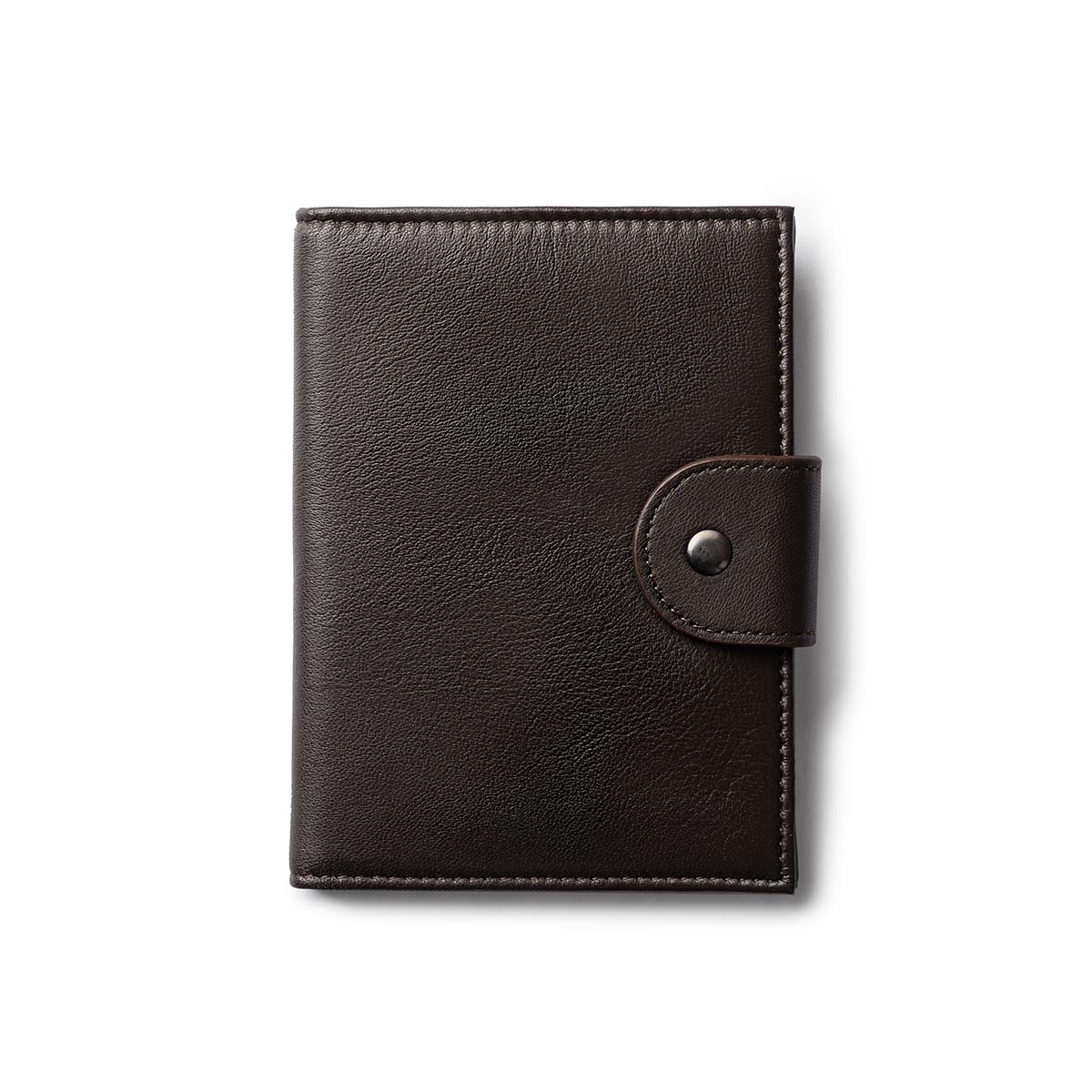 Orbit Smart Passport Holder Bi-Fold Brown