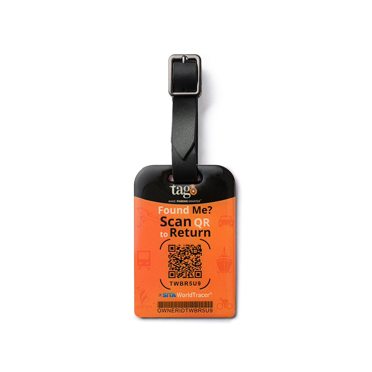 Orbit Smart Security Tag Black