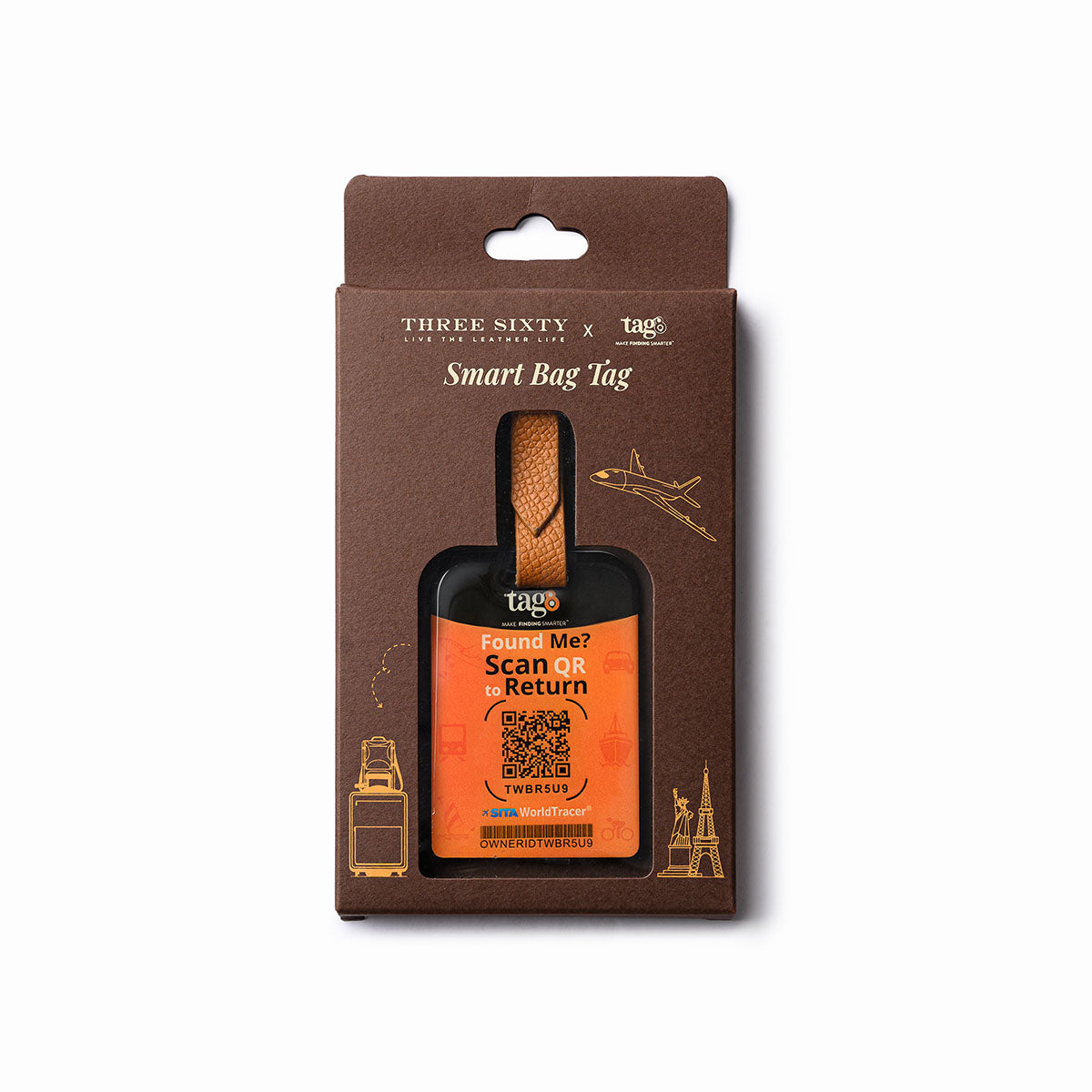 Orbit Smart Security Tag Tan
