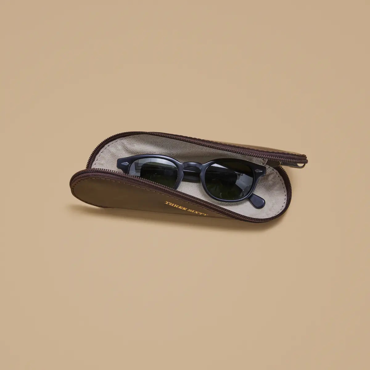 Sunglass Case Brown