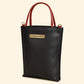 Auna Sling Bag- Genuine Waxy Leather Black