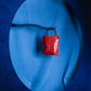 Auna Sling Bag- Genuine Waxy Leather Red