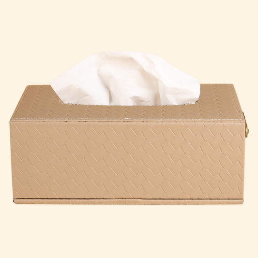 Beige Tissue Box