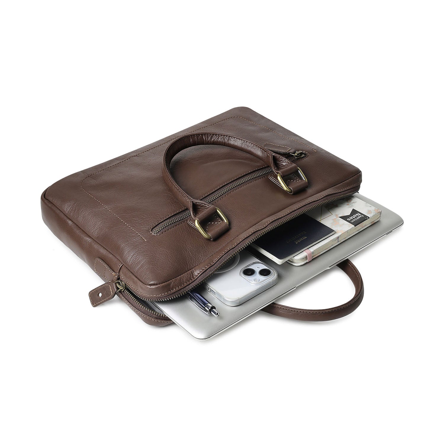 Benson 13.3-Inch Laptop Bag Brown