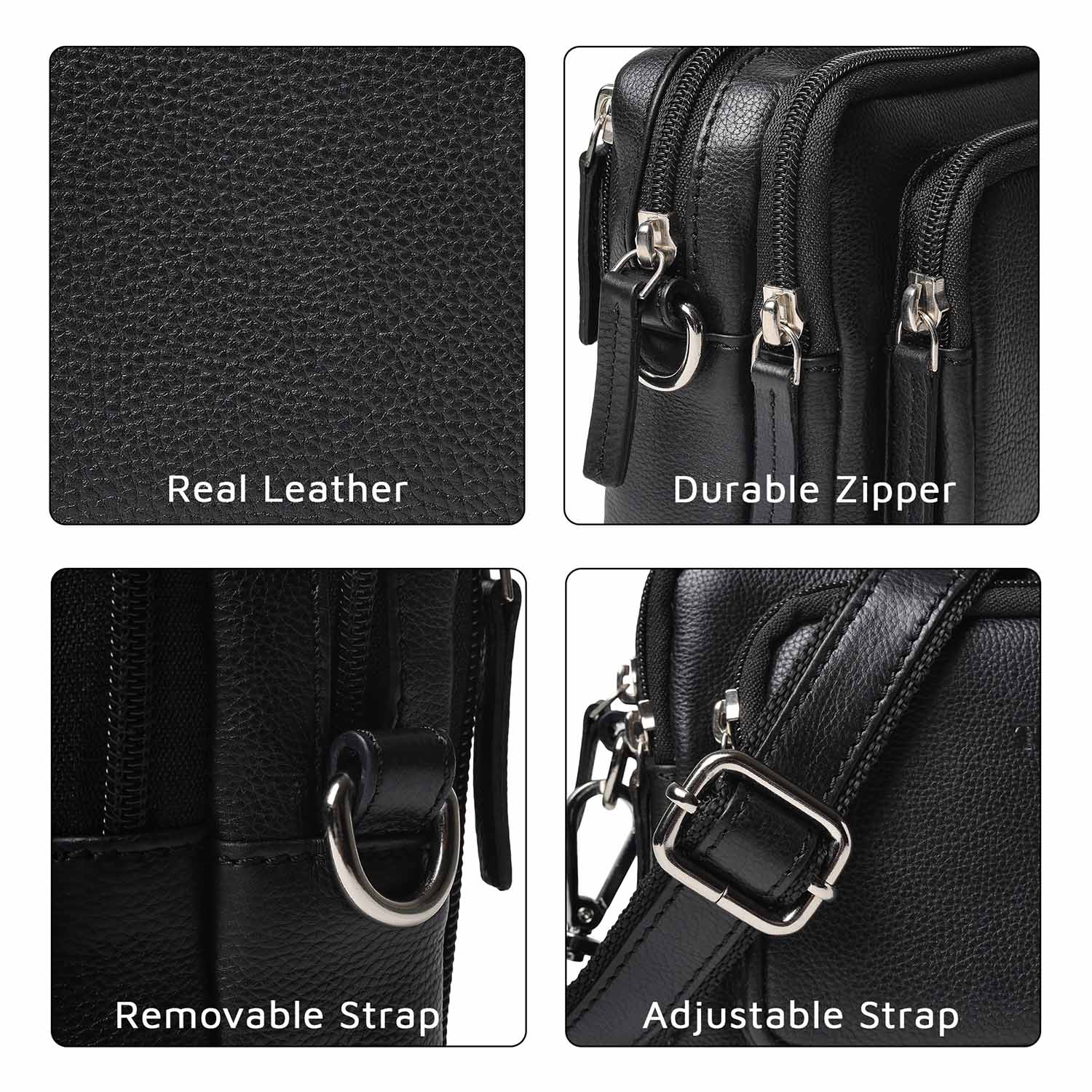 Bromley Crossbody Bag Black