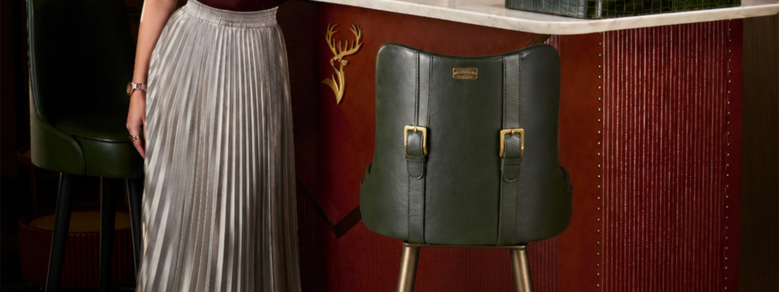 The Buckleback Bar stools