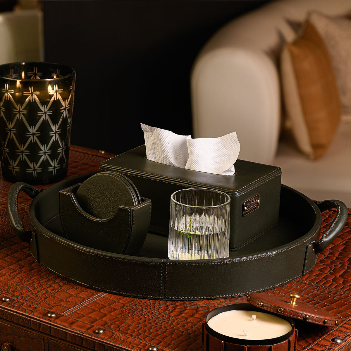 Casa Trio Set Waxy Green