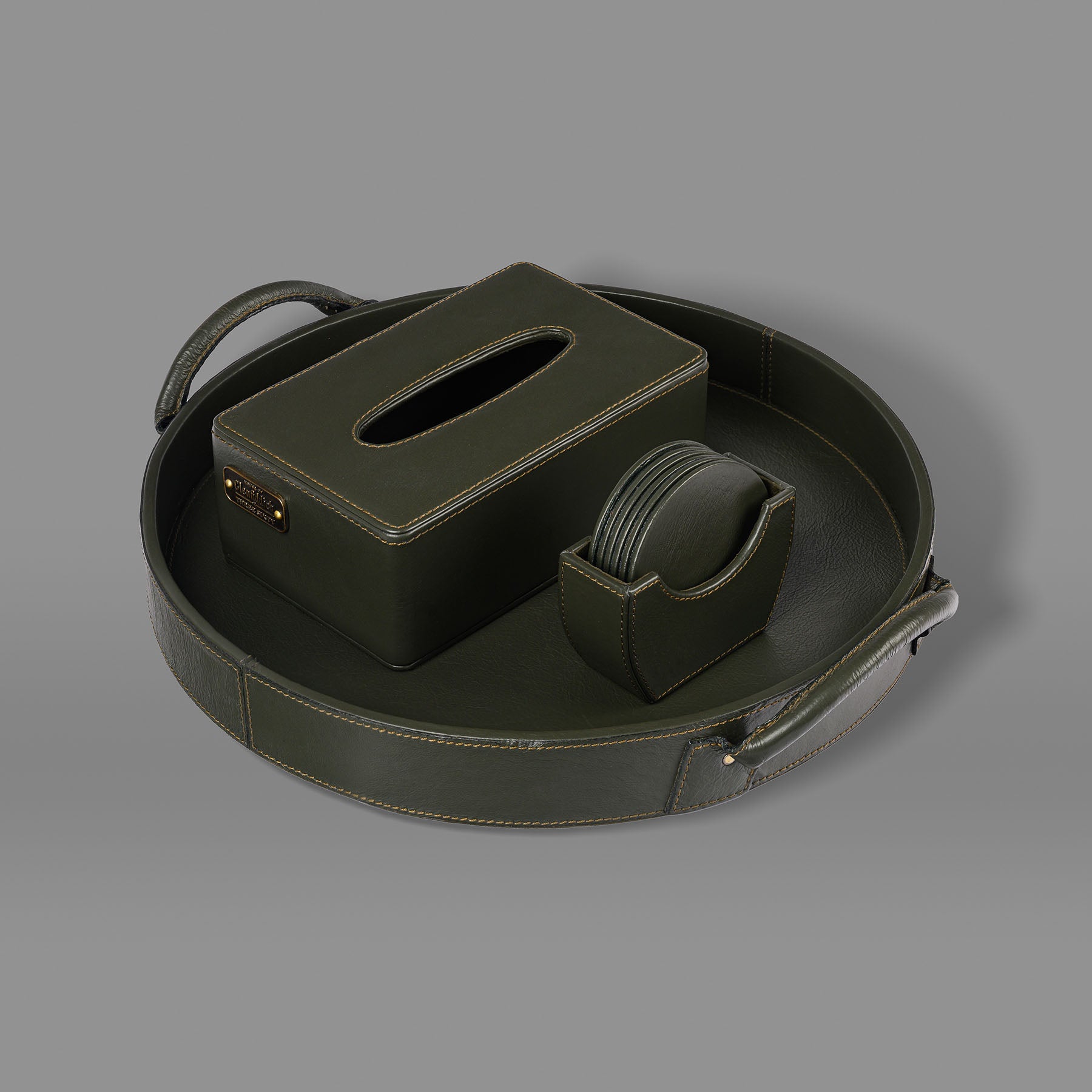 Casa Trio Set Waxy Green