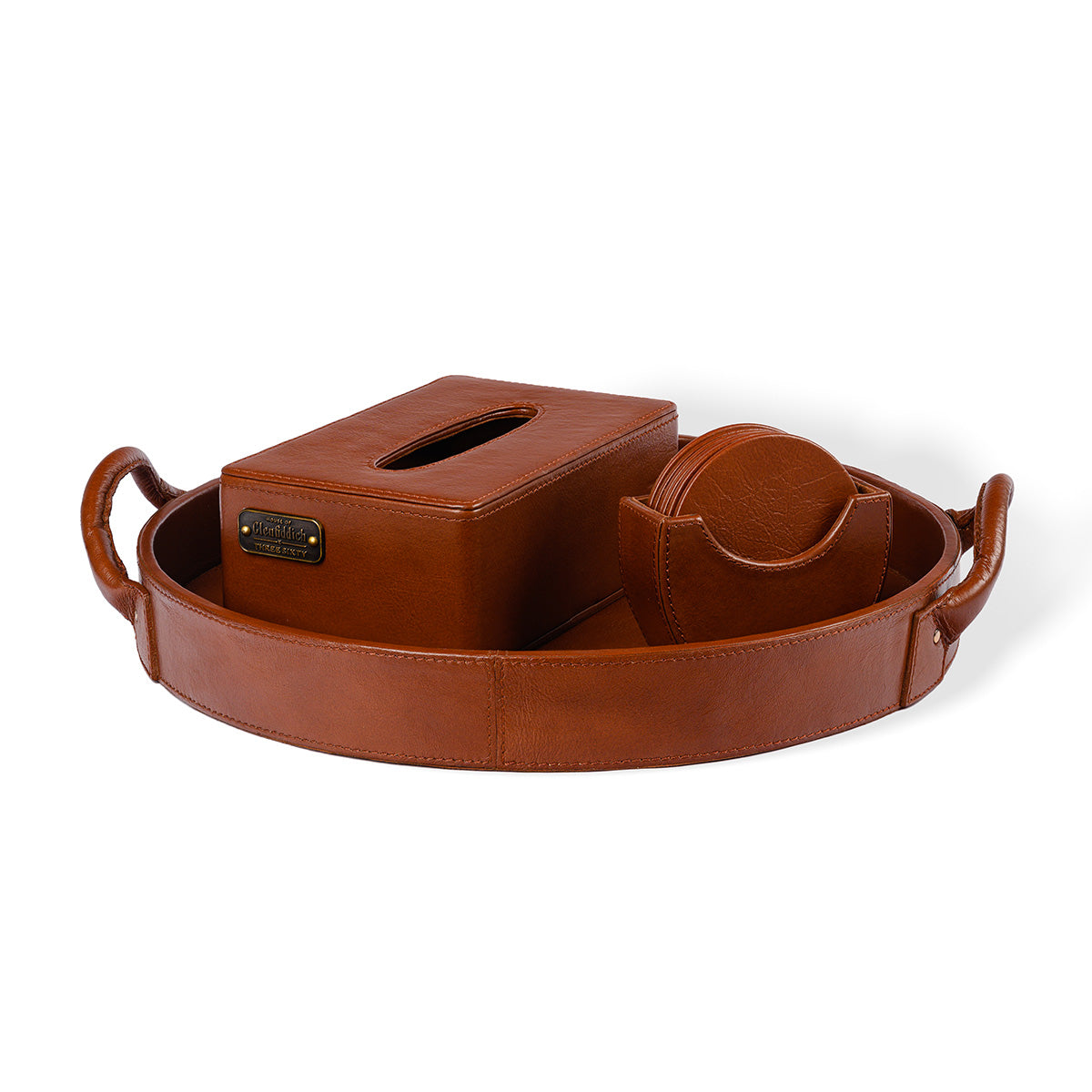 Casa Trio Set Waxy Cognac