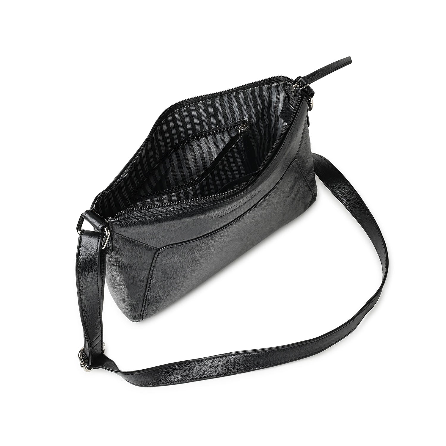Chelsea Messenger Bag Black