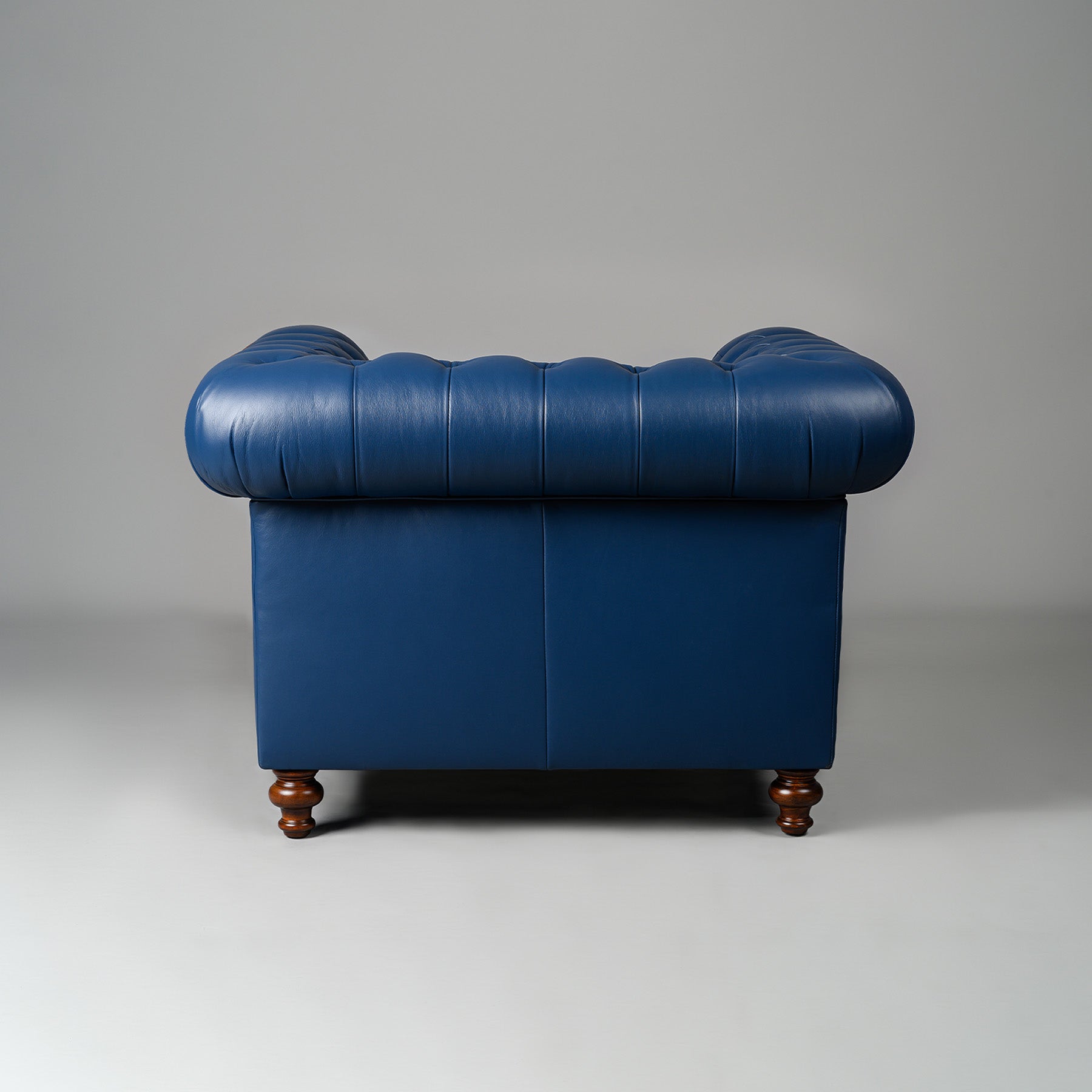 Classic Chesterfield Single Seater Sofa Blue