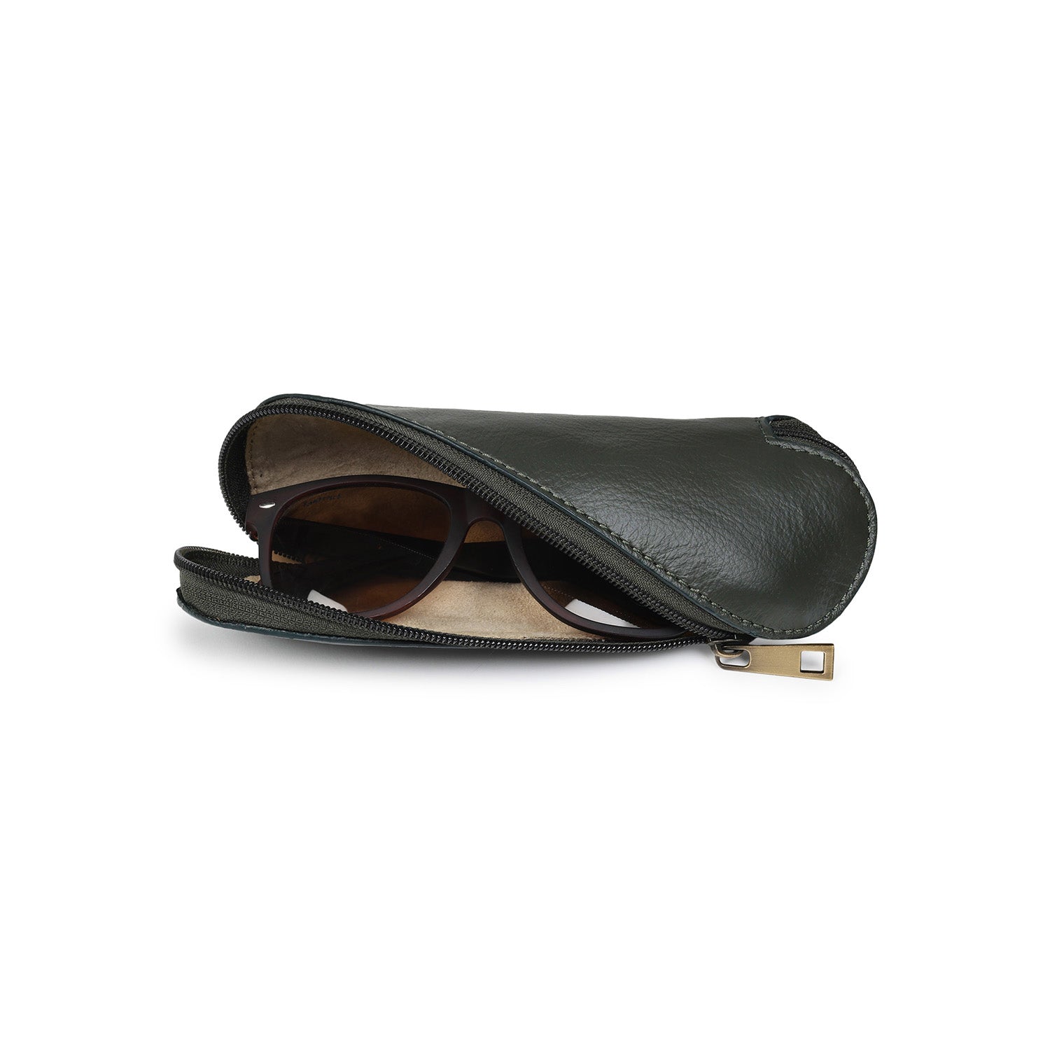Contour Sunglass Case Waxy Green