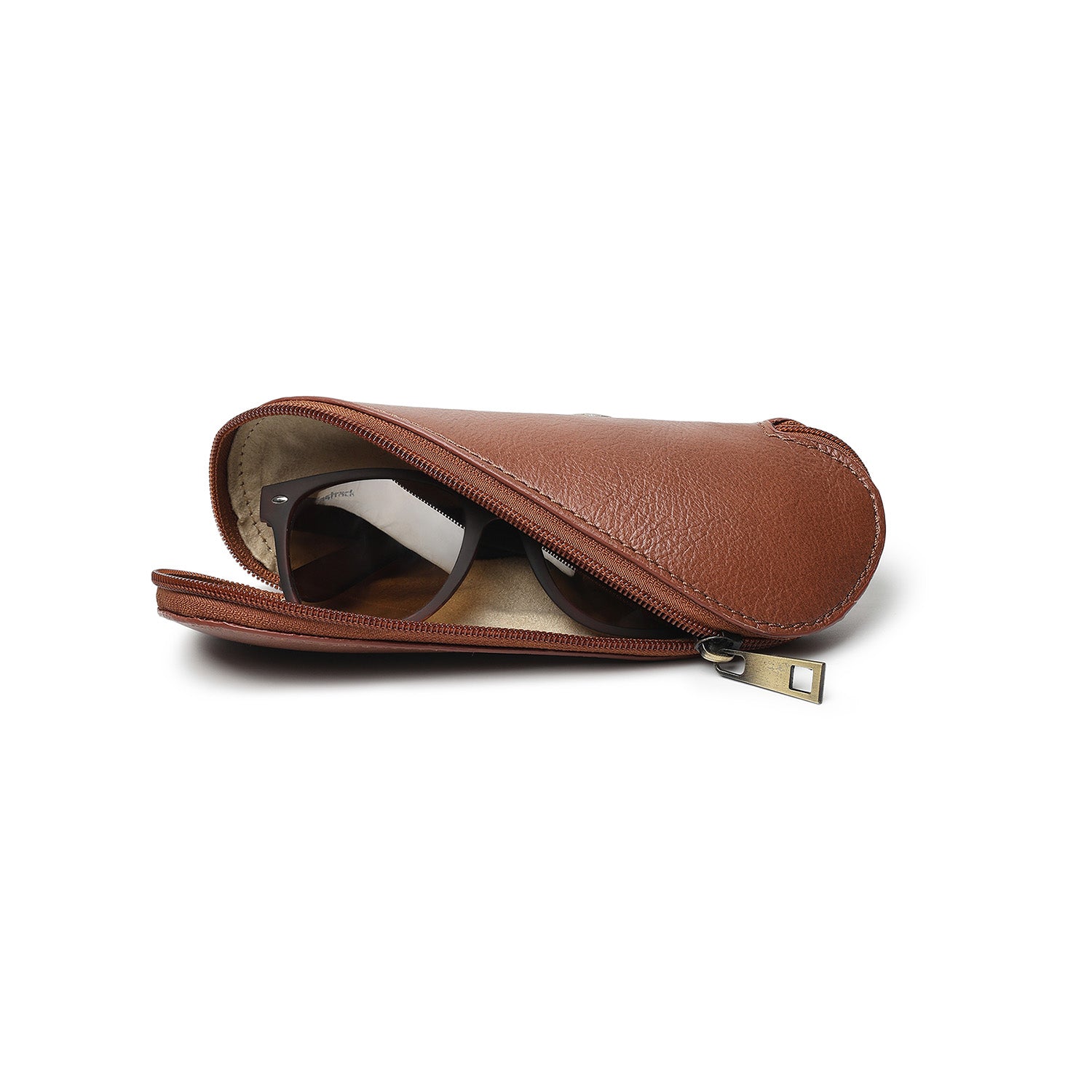 Contour Sunglass Case Waxy Cognac