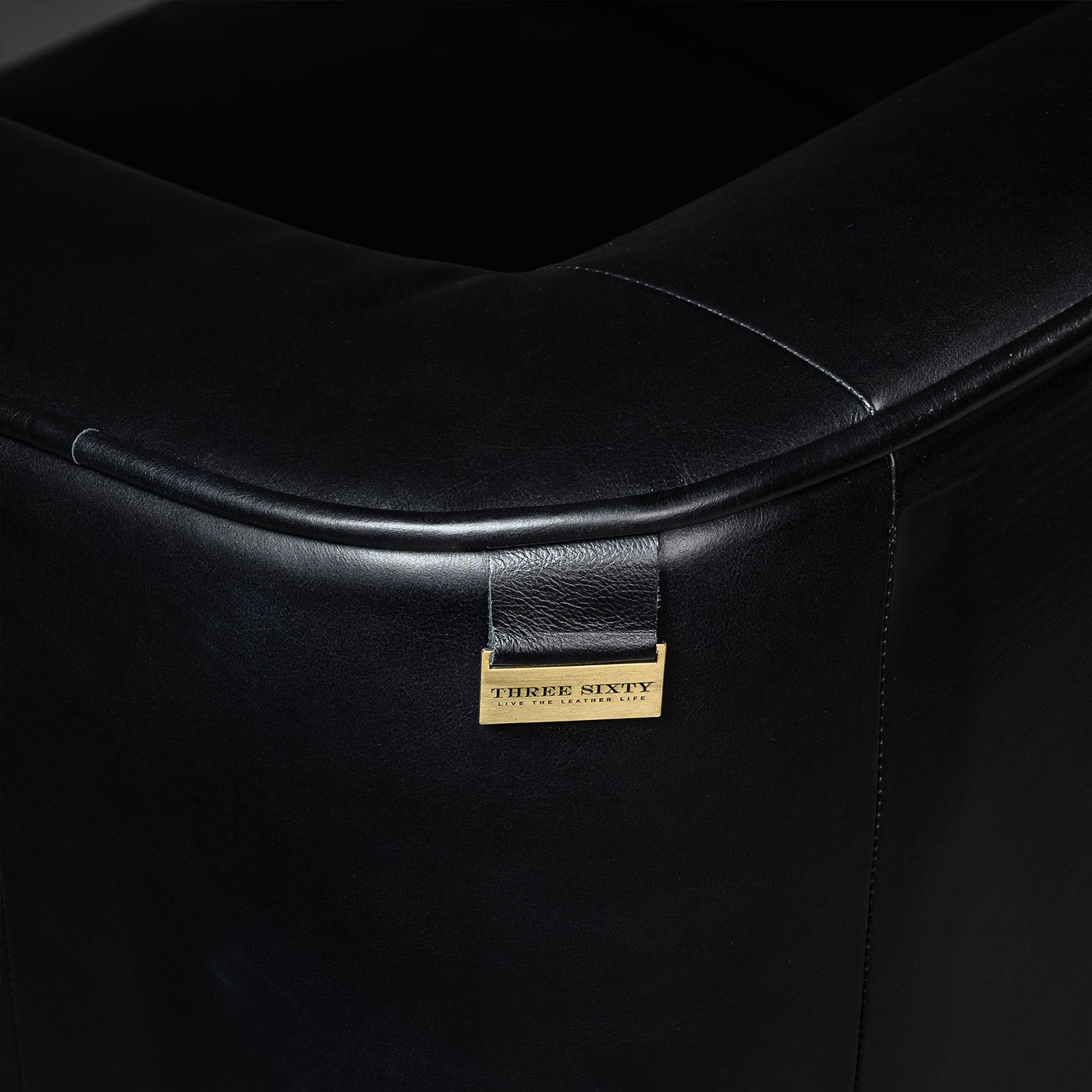 Copenhagen Three Seater Sofa Black