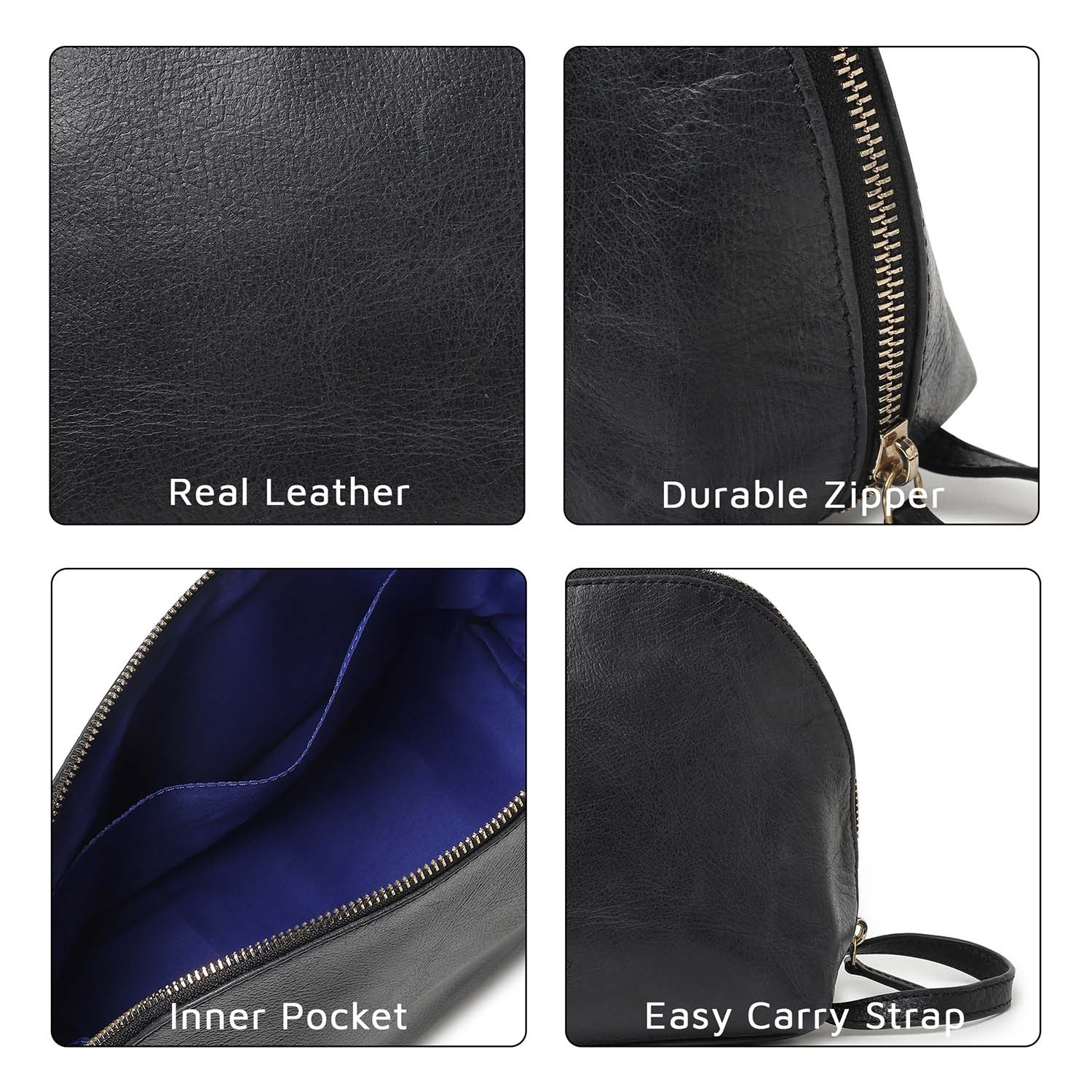 Crosby Travel Pouch Black