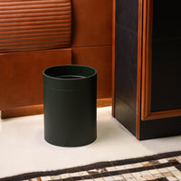 Sterling Classic Wastebin With Metal Inner Green