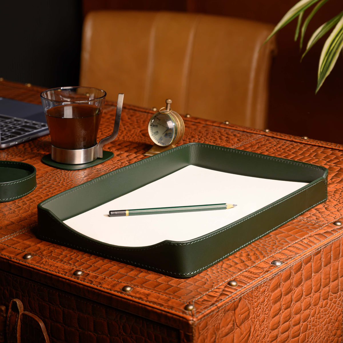 Sterling Classic A4 Papertray Green