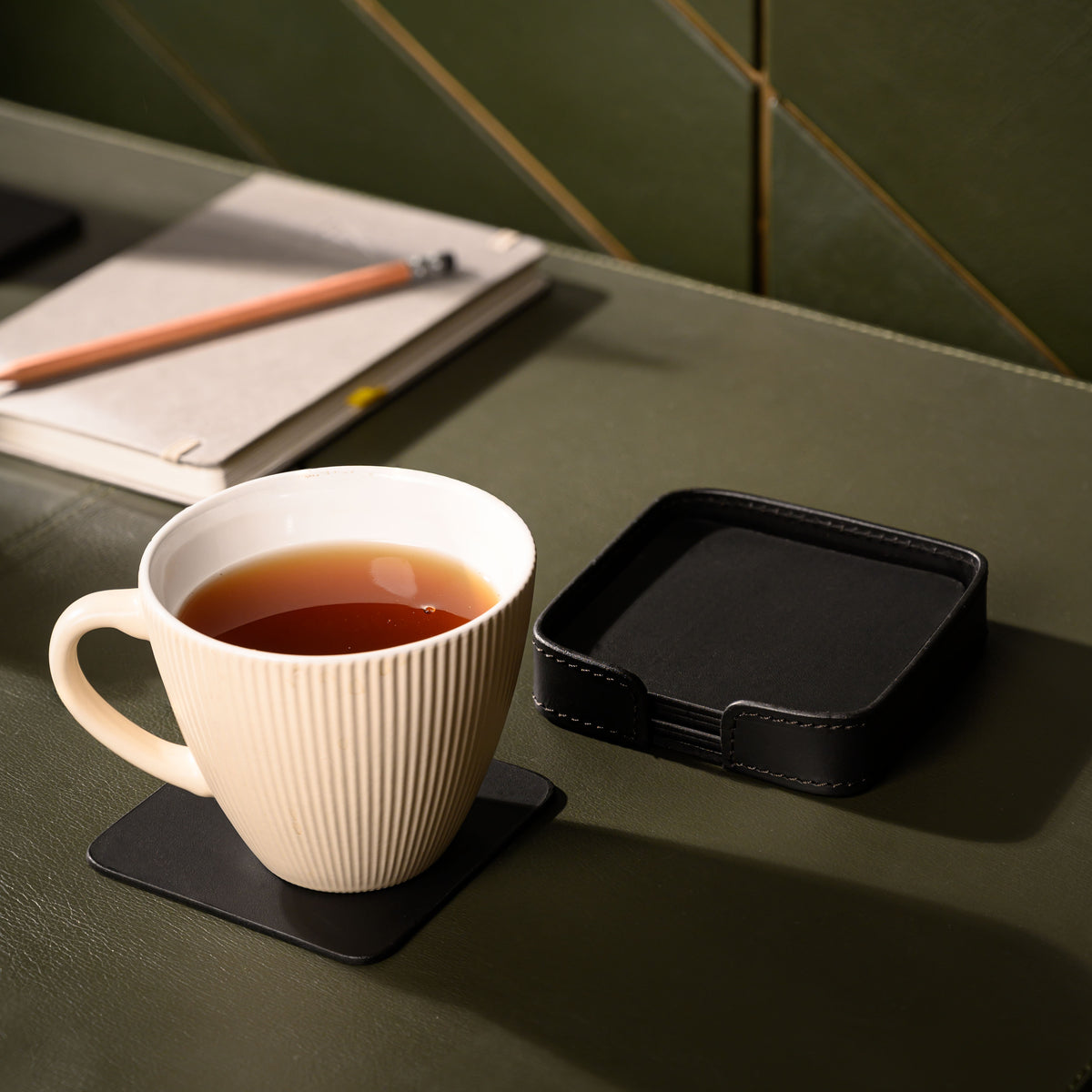 Sterling Classic Coasters Square Black
