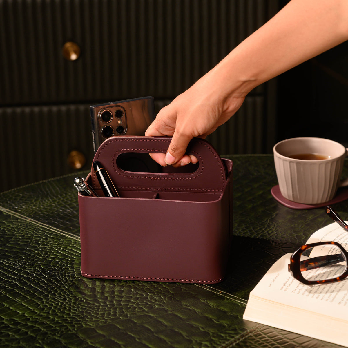 Sterling Classic Carry All Caddy Bordeaux