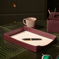Sterling Classic A4 Papertray Bordeaux