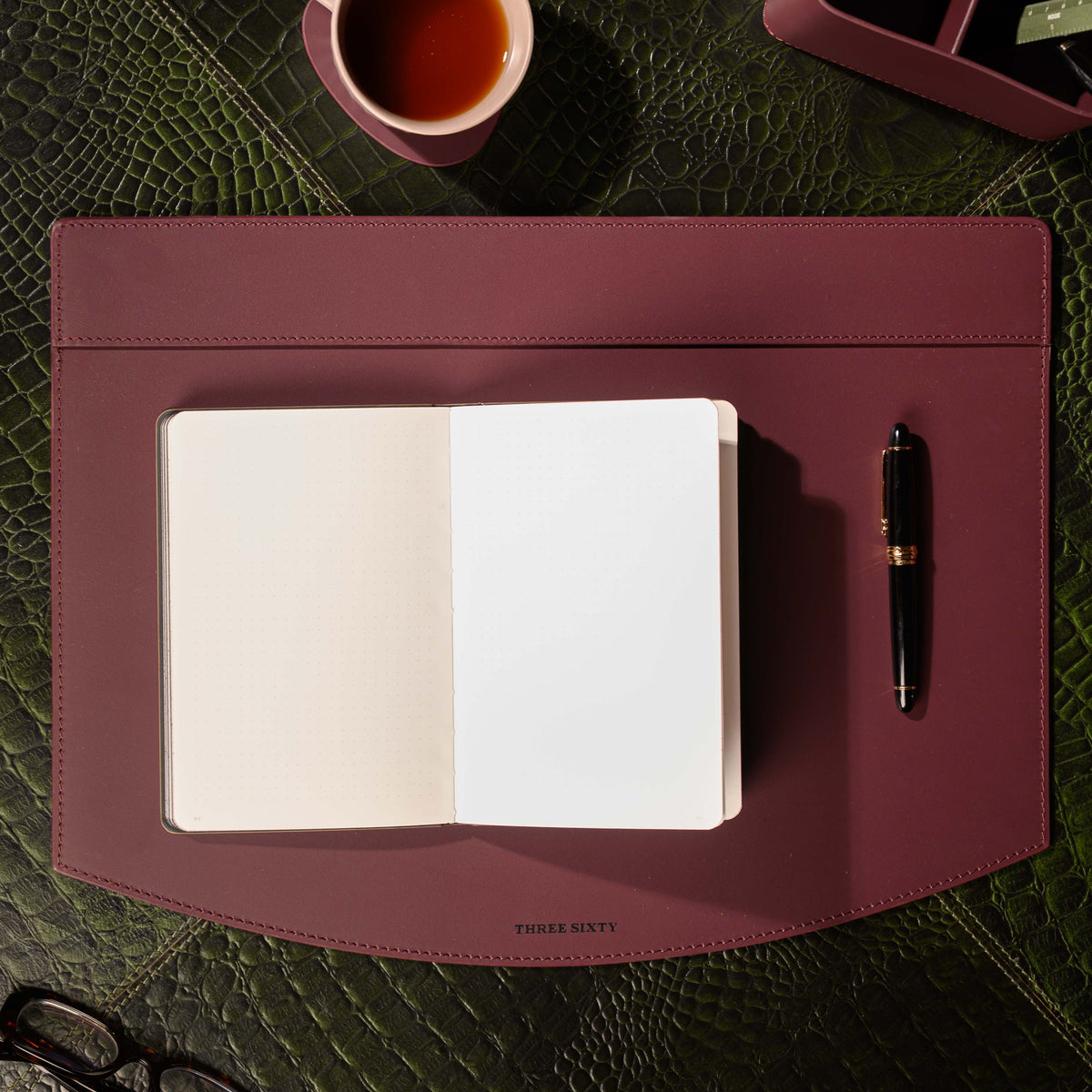 Sterling Classic Desk Blotter Bordeaux