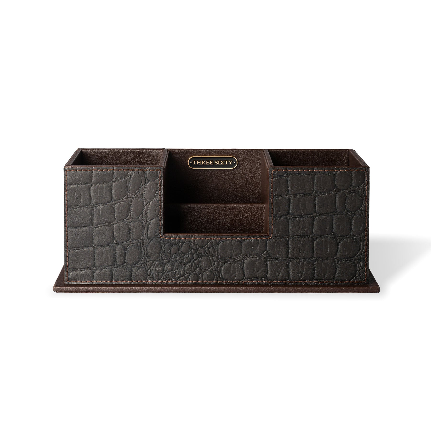 Eden Desk Caddy Brown