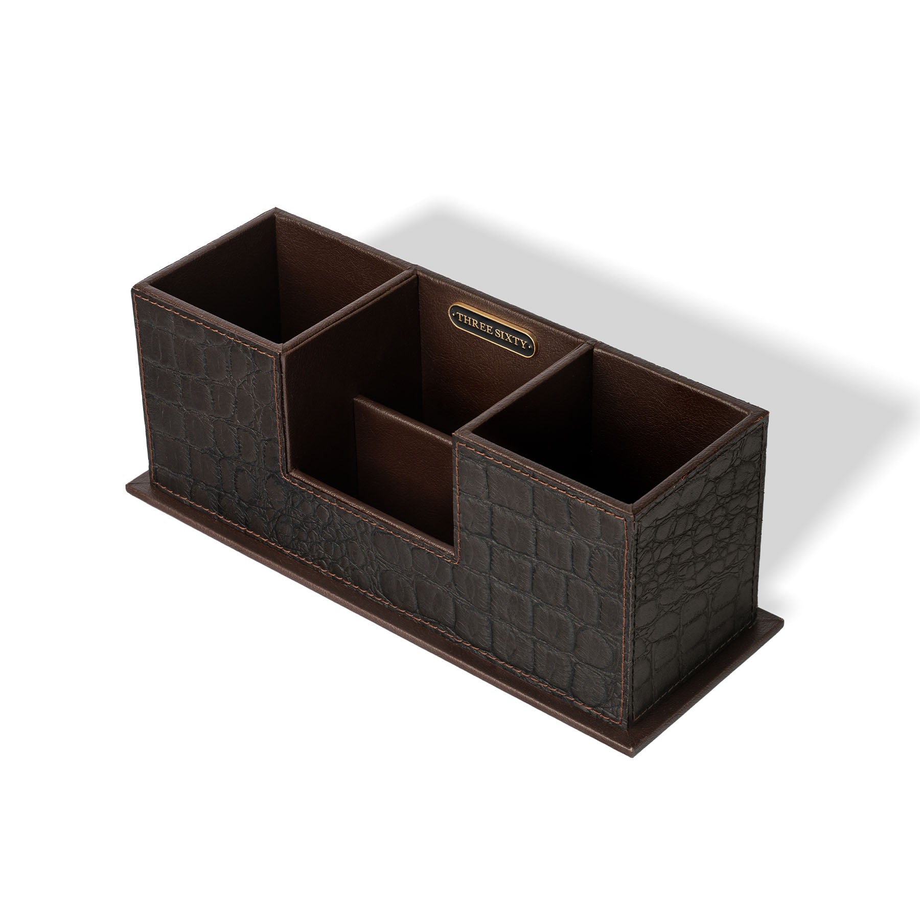 Eden Desk Caddy Brown