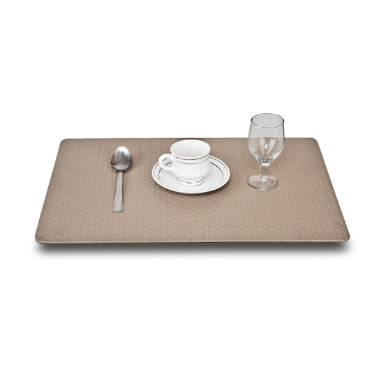 Entwine Place Mat Beige Set of 2